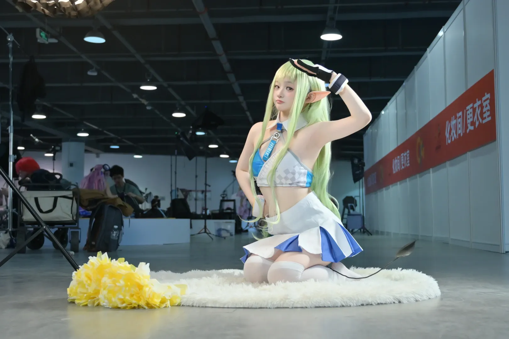 【橘光cos】蔚蓝档案里的战术小恶魔，杭州国漫的场照记录 - 第 4 张