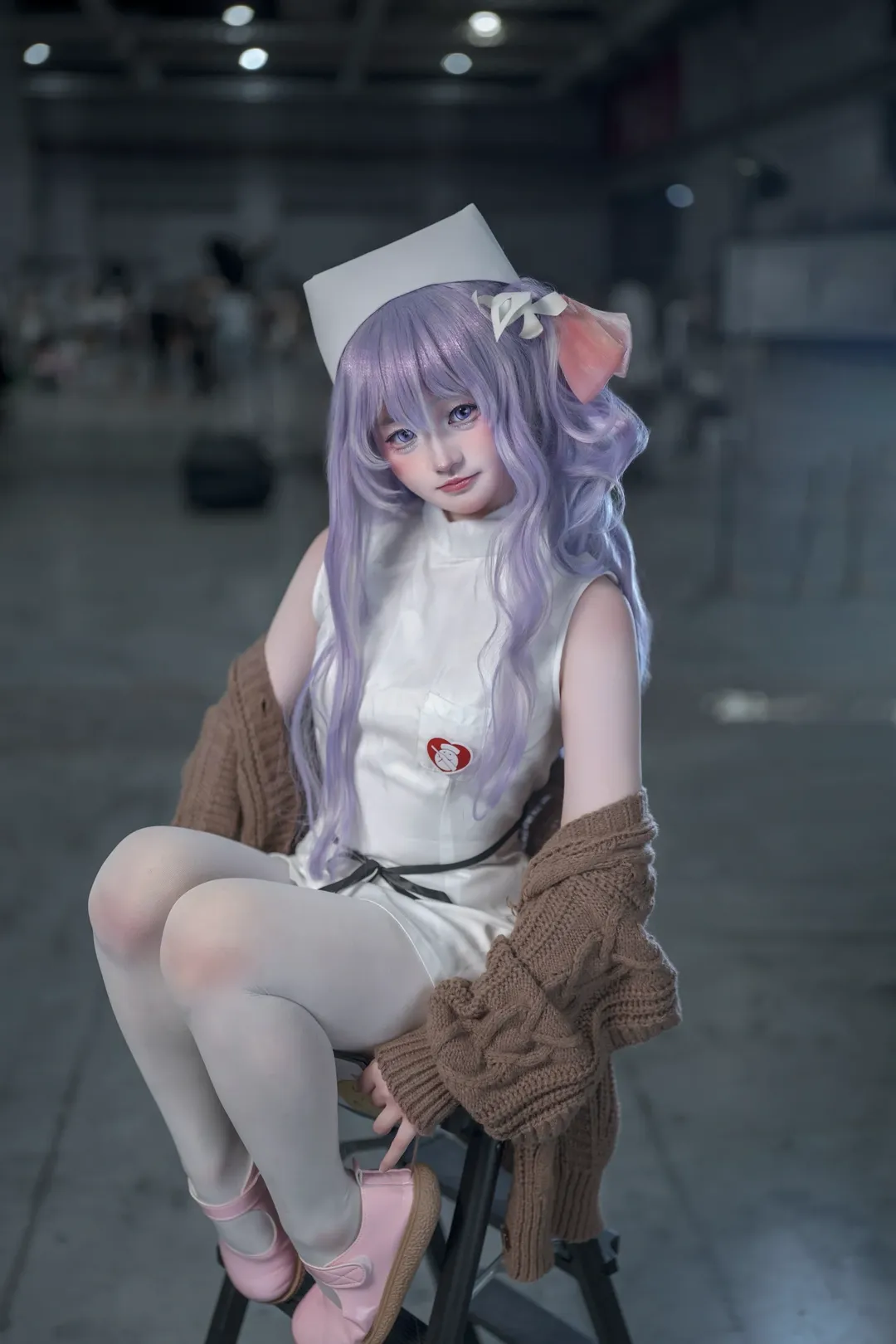 【独角兽cos】碧蓝航线 第一天的专属护士装返图