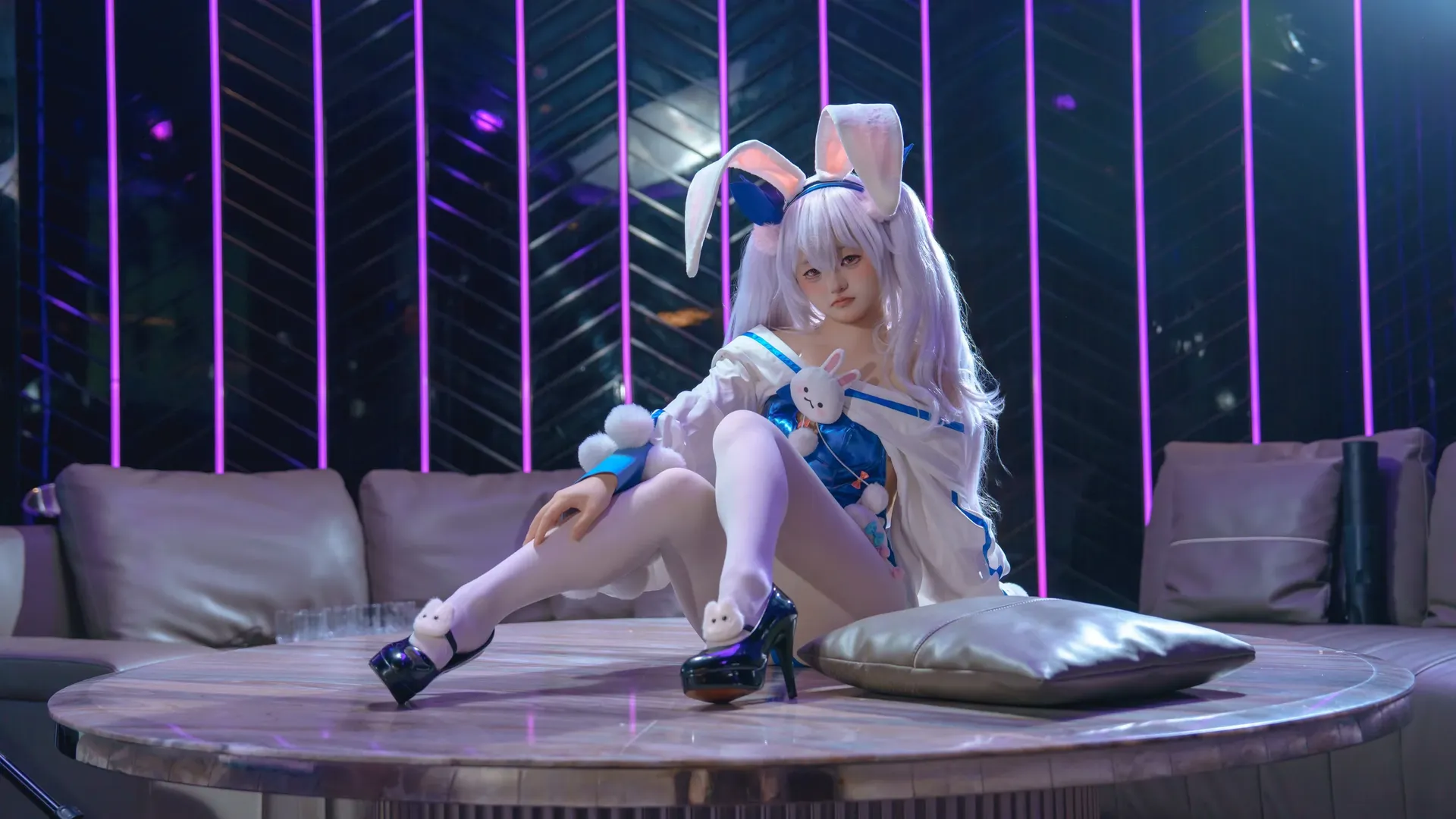 【拉菲cos】碧蓝航线，兔女郎的慵懒夜晚