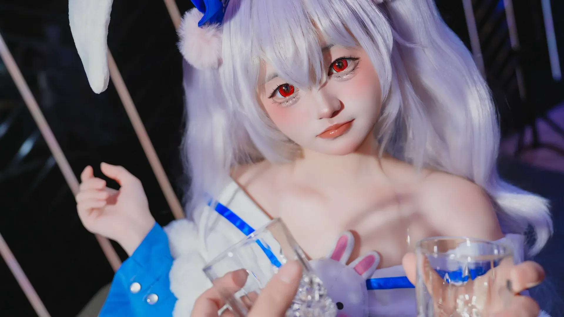 【拉菲cos】碧蓝航线，兔女郎的慵懒夜晚 - 第 2 张