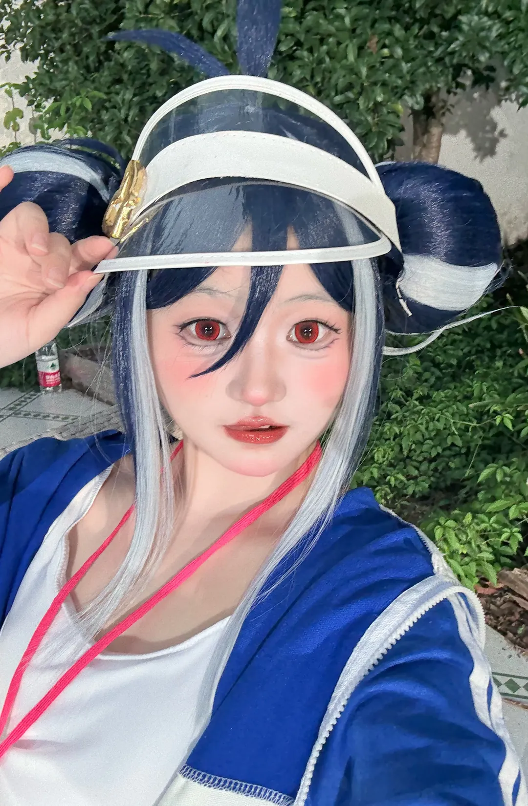 【合欢垣吹雪cos】蔚蓝档案里慵懒慵懒的夏日泳装少女 - 第 2 张