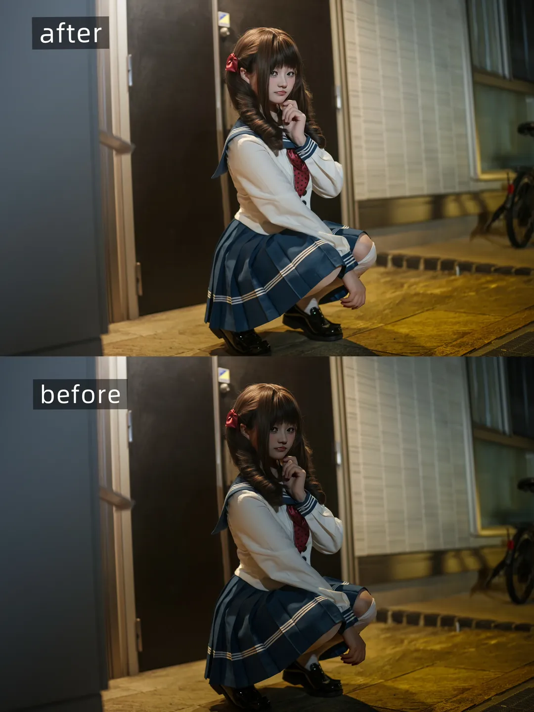 [Mizuki cosplay] Cool elegance and vivid charm in Blue Archive, a real record of post-production lighting rescue - Image 4
