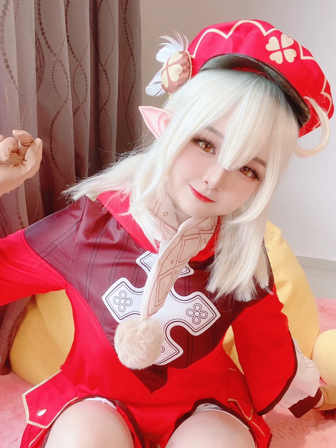 【Klee Cosplay】Genshin Impact: Spark Knight of Mondstadt Arrives with Jumpy Dumpty - Image 3
