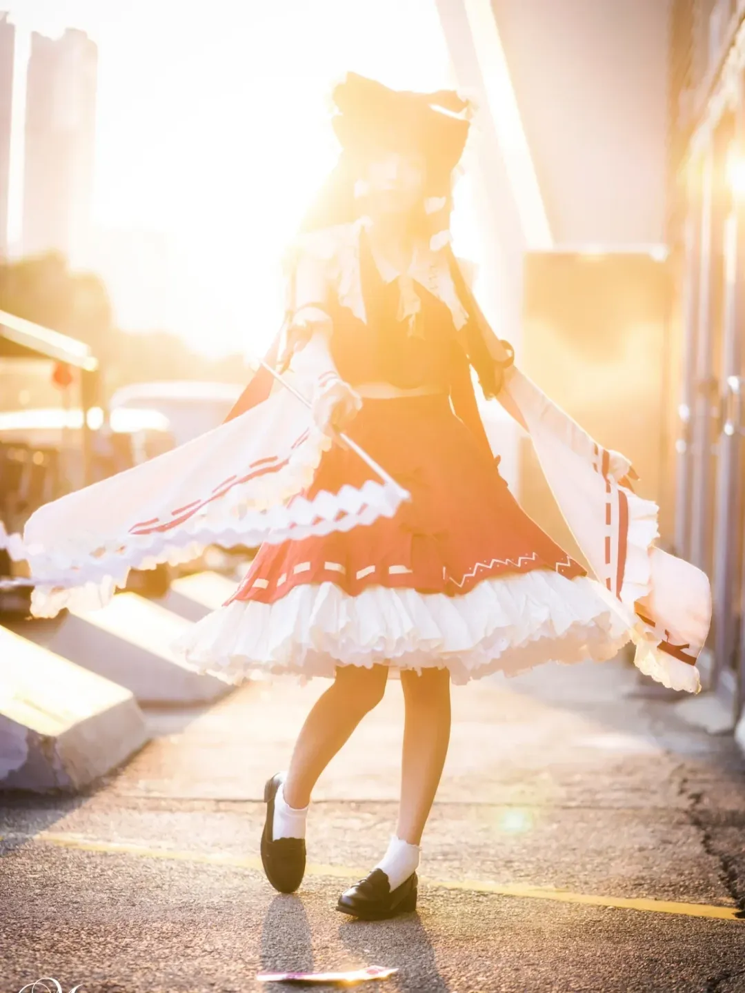 【博丽灵梦cos】深圳国际电玩节中的东方Project红白巫女 - 第 6 张