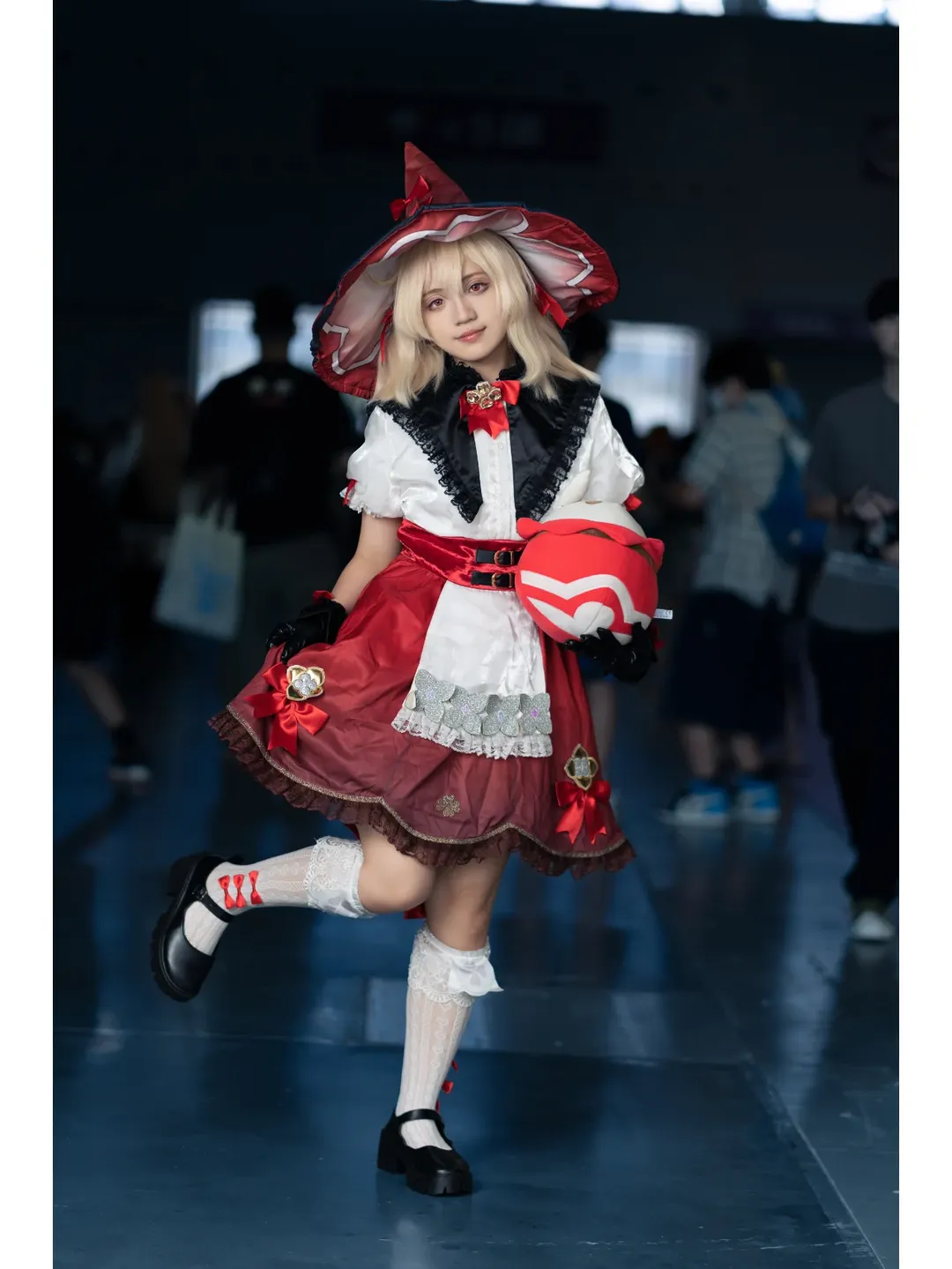 【可莉cos】原神小魔女深圳电玩节漫展场照 - 第 4 张