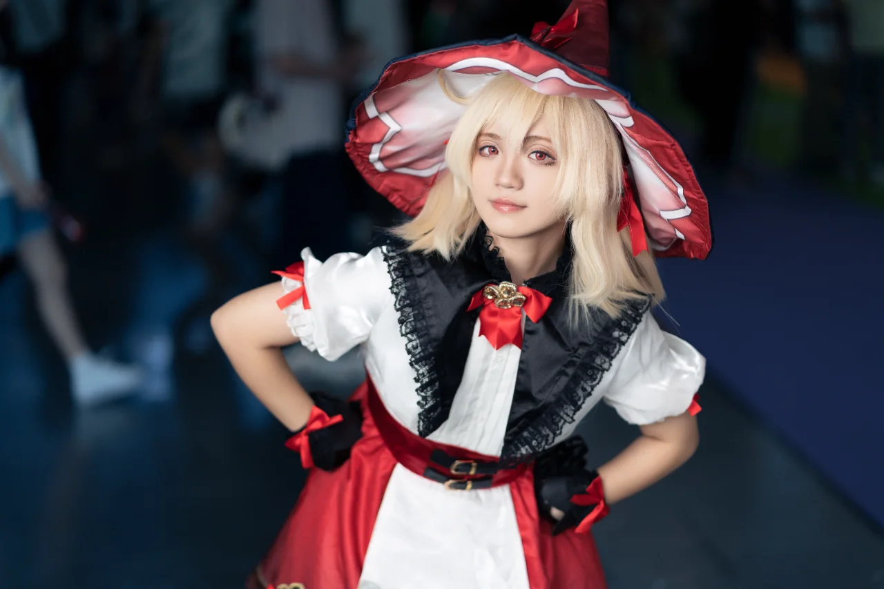 【可莉cos】原神小魔女深圳电玩节漫展场照 - 第 5 张