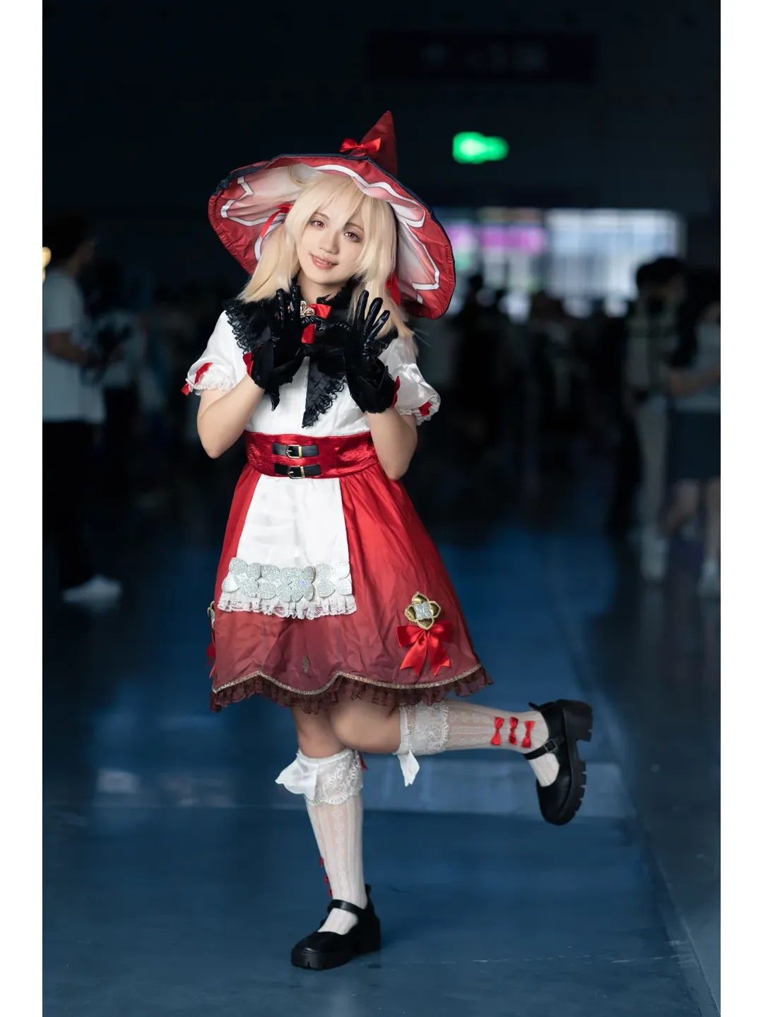 【可莉cos】原神小魔女深圳电玩节漫展场照 - 第 8 张
