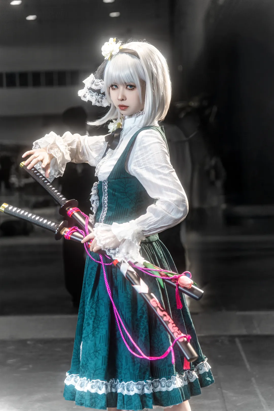 【魂魄妖夢 コスプレ】幽々子様の庭師推参！東方Project アニメイベント写真共有 - 3 枚目