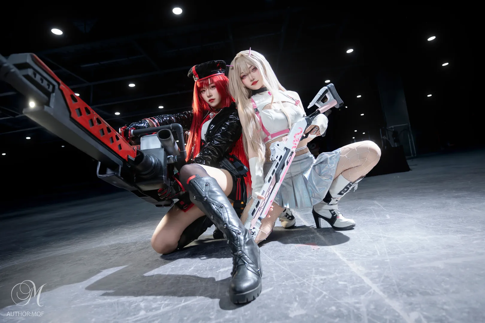 【拉毗&毒蛇cos】胜利女神双人场照，超广角记录萤火虫漫展 - 第 4 张
