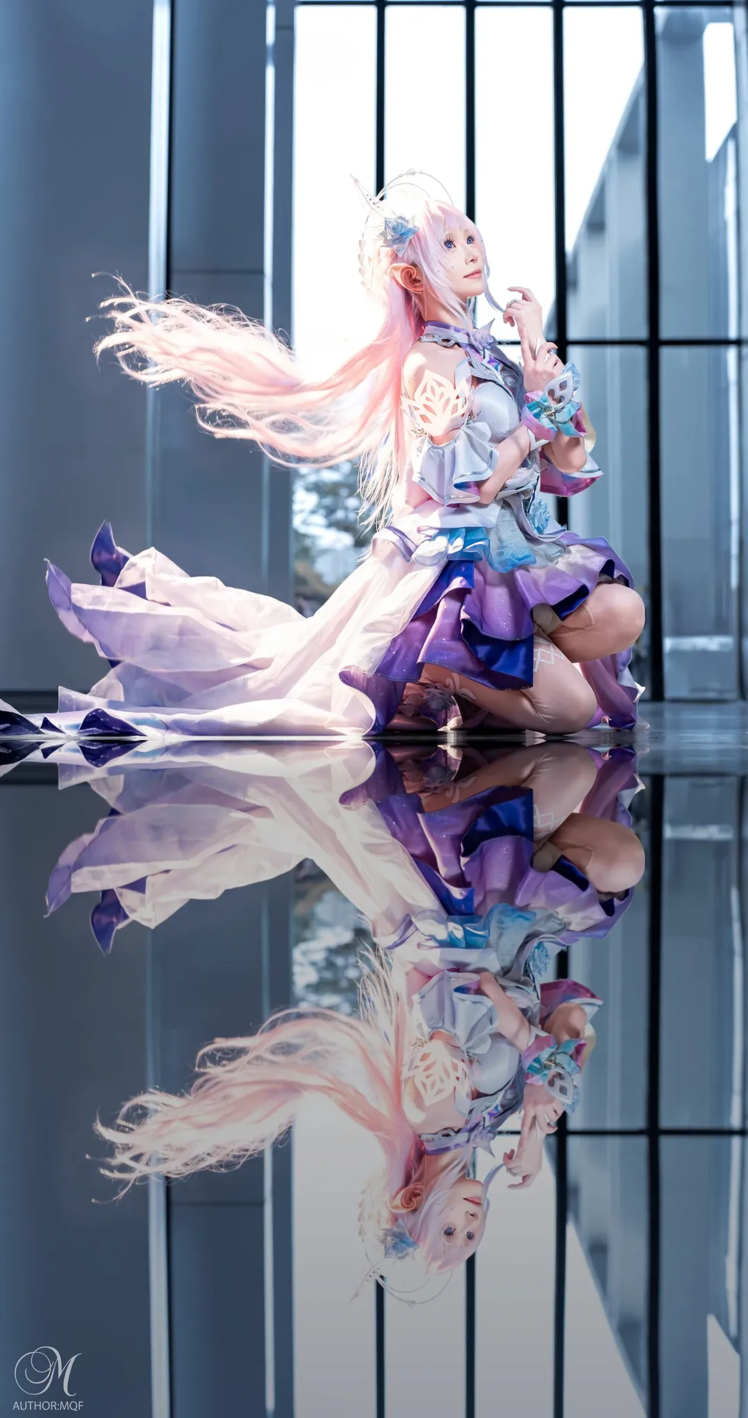 【昔涟cos】崩坏星穹铁道的温柔约定，场照定格 - 第 1 张
