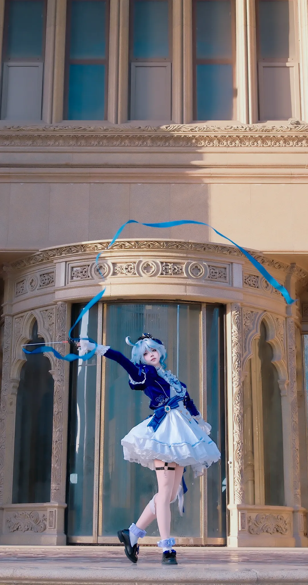 【芙宁娜cos】蓝色舞曲的舞台呈现 - 第 2 张
