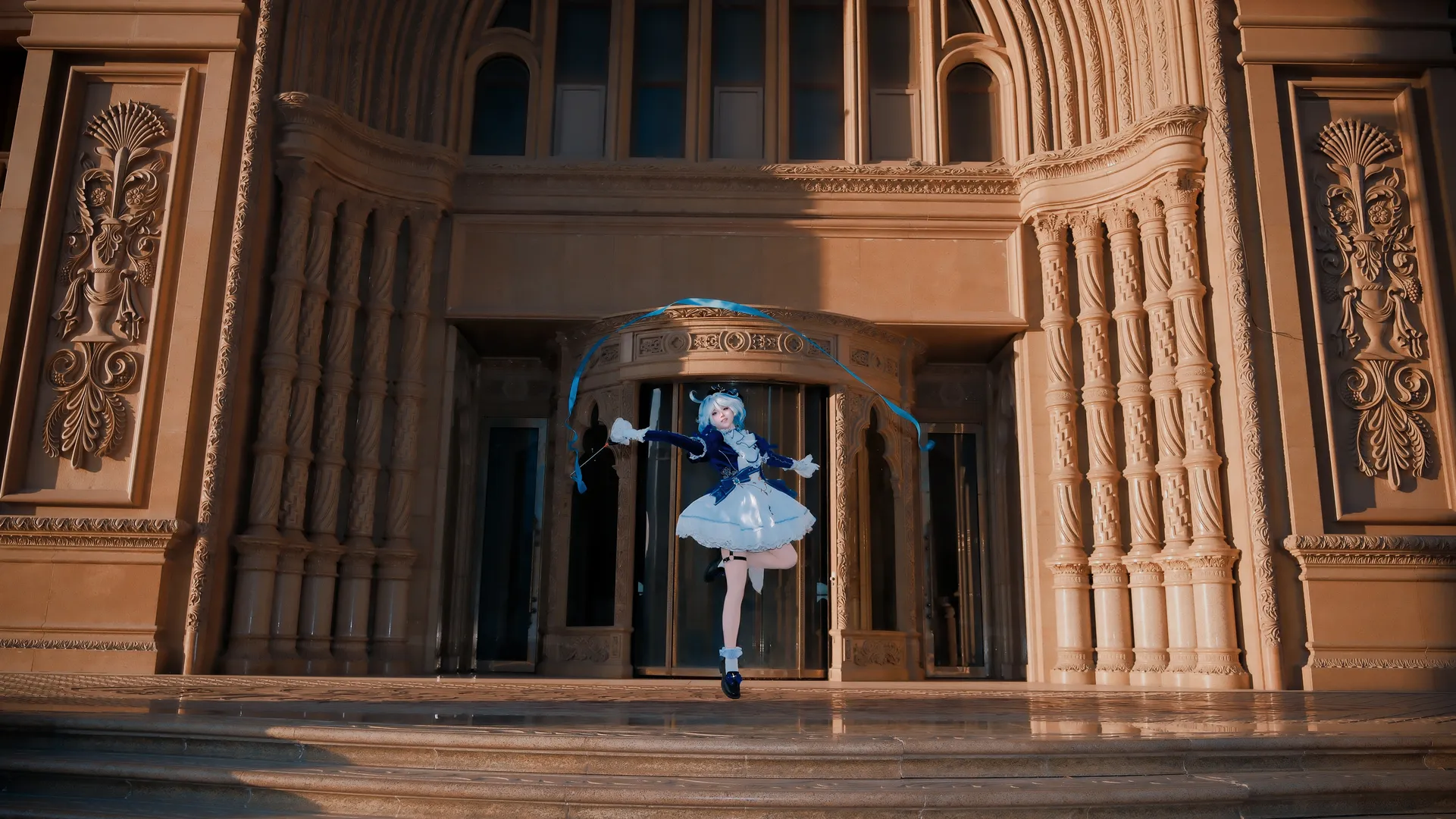 【芙宁娜cos】蓝色舞曲的舞台呈现 - 第 3 张