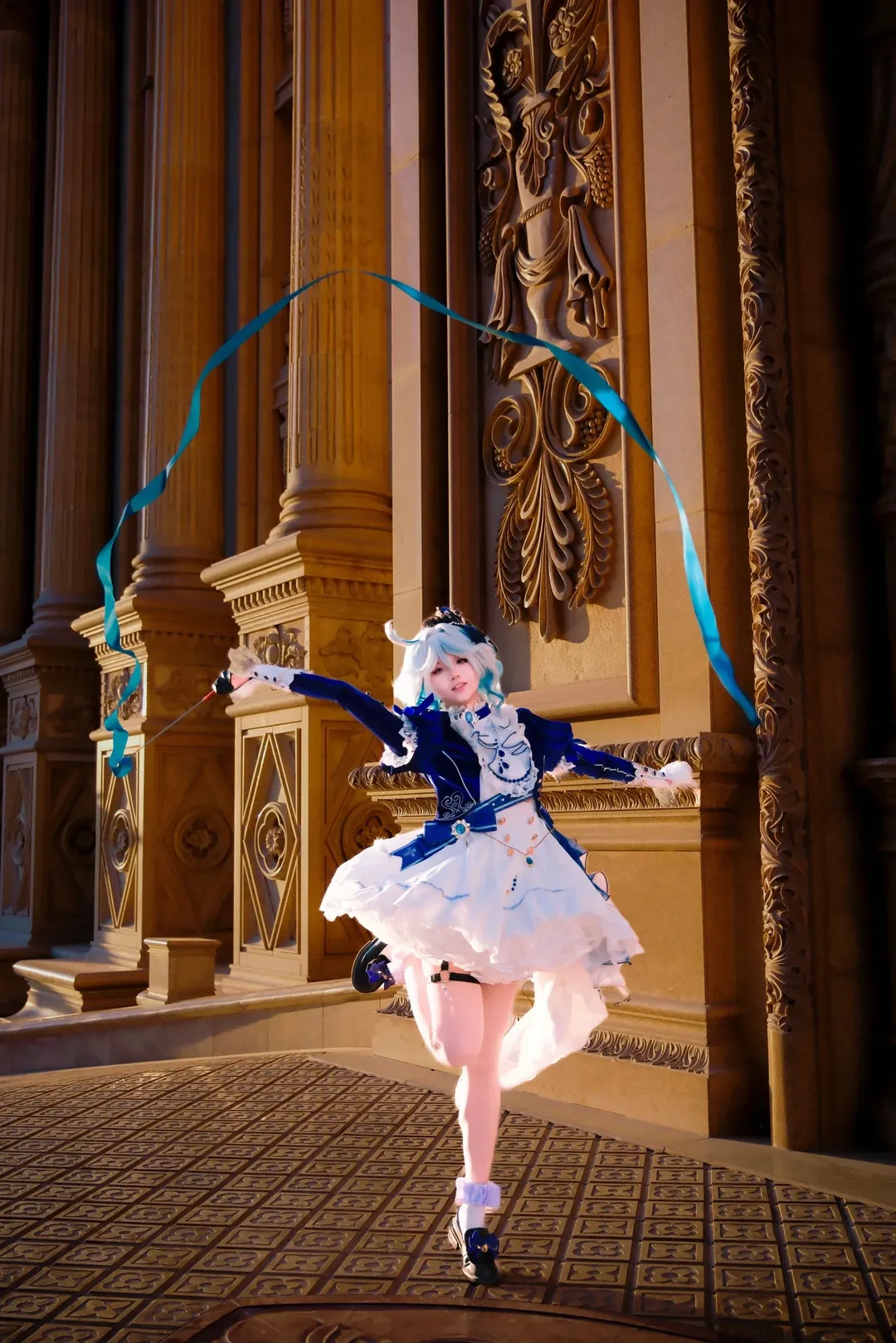 【芙宁娜cos】蓝色舞曲的舞台呈现 - 第 4 张