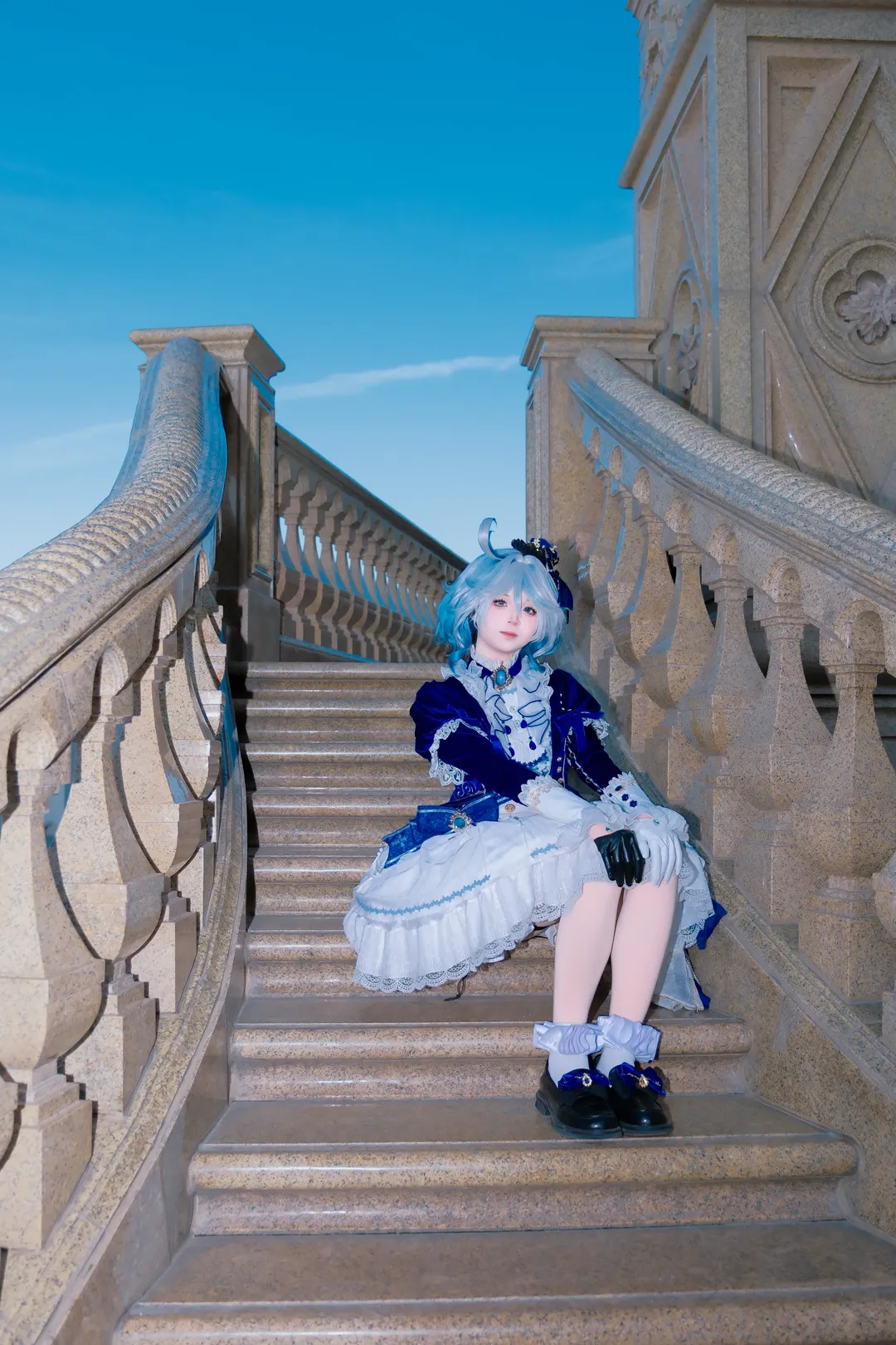 【芙宁娜cos】蓝色舞曲的舞台呈现 - 第 8 张