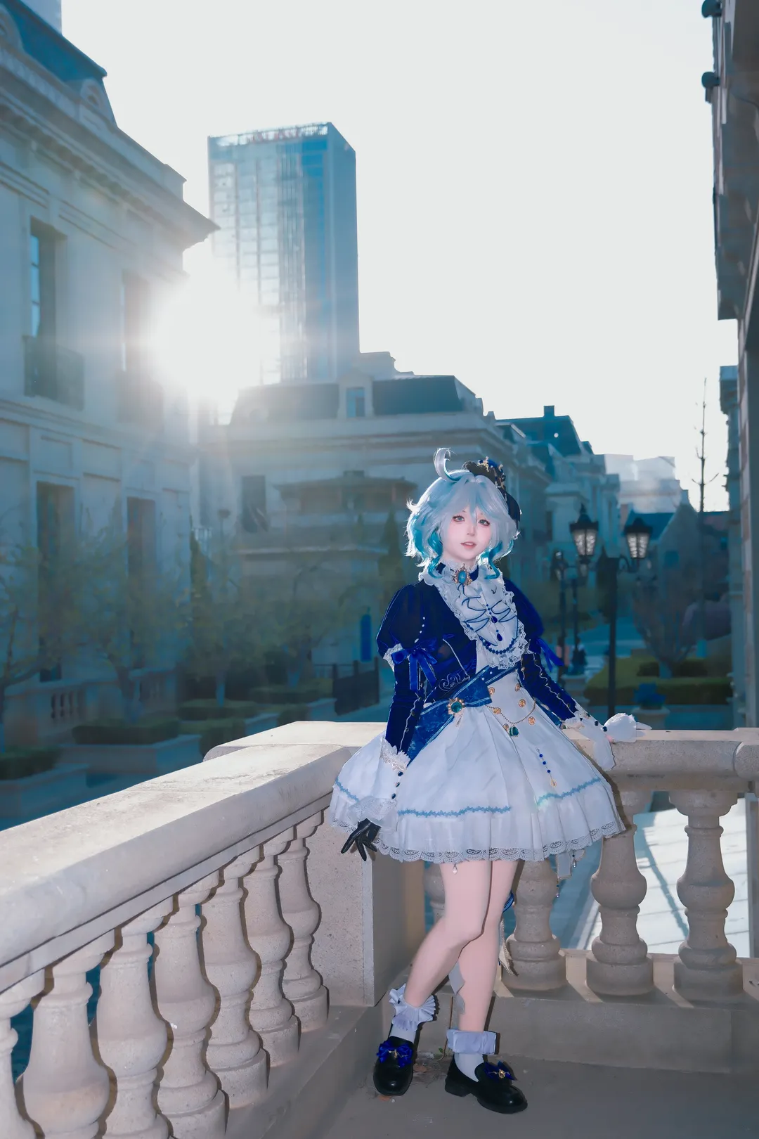 【芙宁娜cos】蓝色舞曲的舞台呈现 - 第 9 张