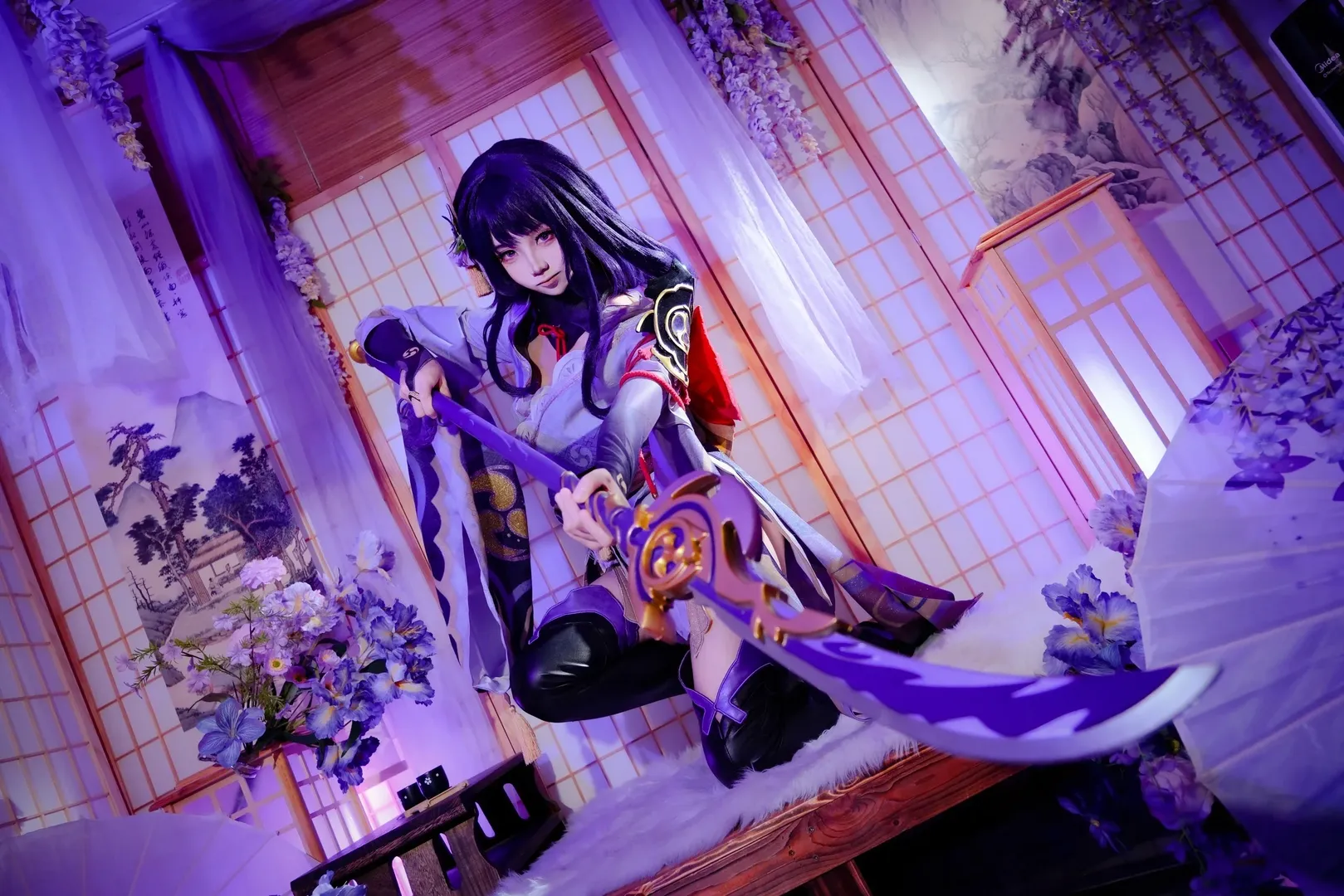 【雷電將軍cos】稻妻的雷光，一刀斬斷煩惱 - 第 3 張