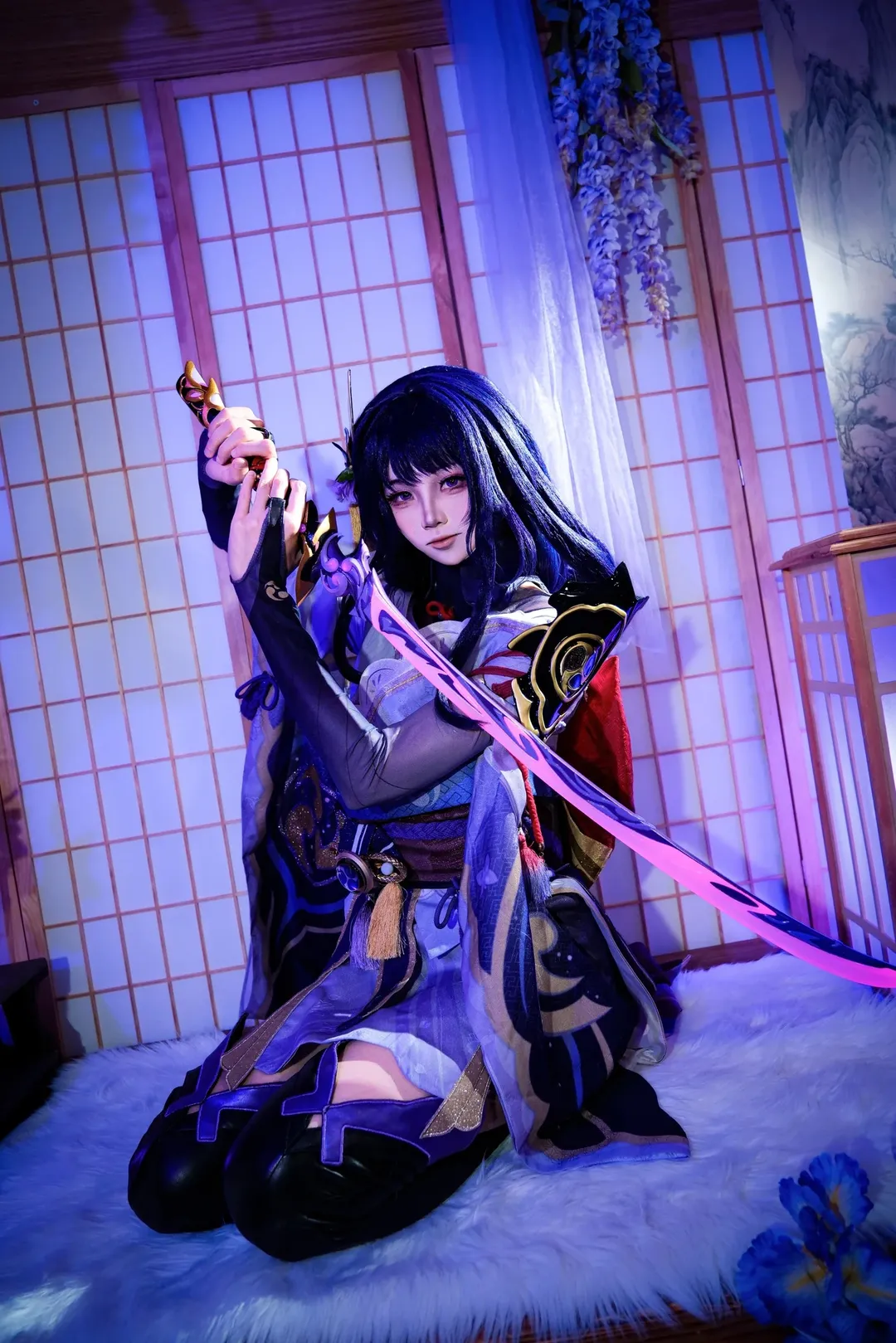 【雷電將軍cos】稻妻的雷光，一刀斬斷煩惱 - 第 4 張