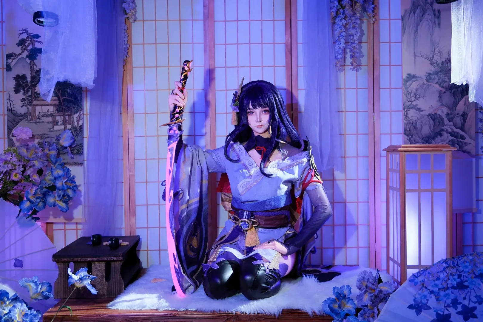 【雷電將軍cos】稻妻的雷光，一刀斬斷煩惱 - 第 5 張