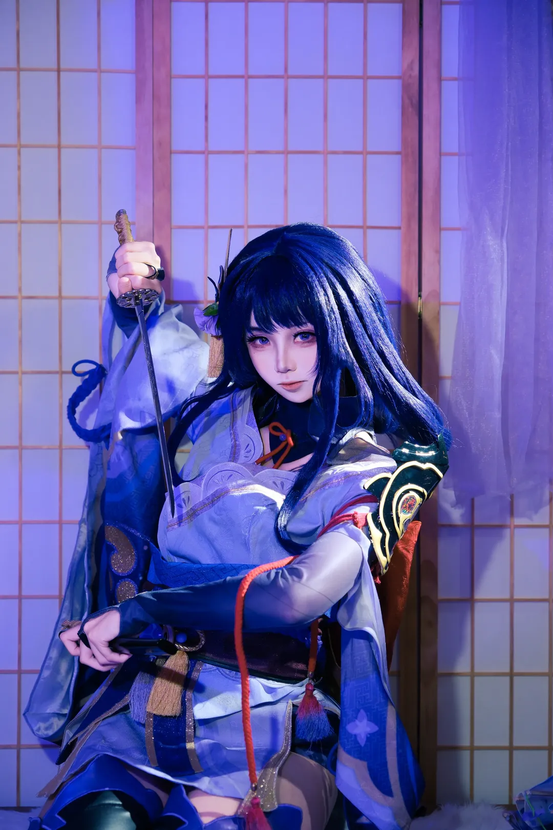 【雷電將軍cos】稻妻的雷光，一刀斬斷煩惱 - 第 7 張