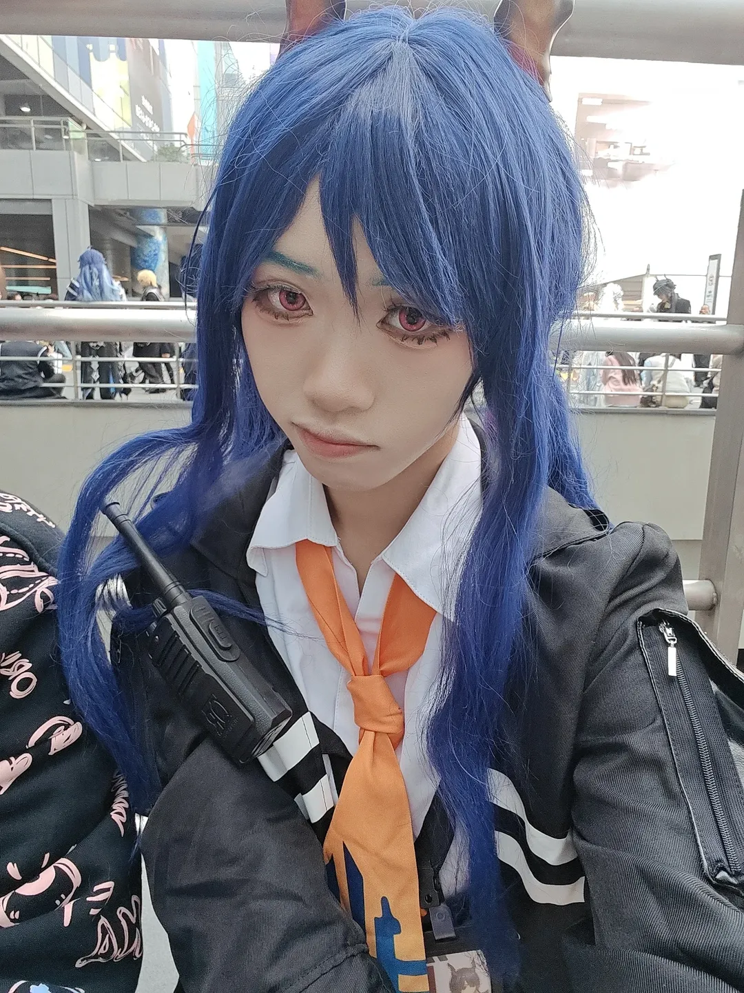 【陈晖洁cos】明日方舟萤火虫第一天巡游，累并快乐着