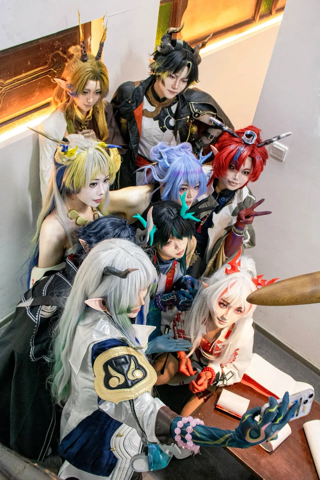 【シーの家族 コスプレ】アークナイツ歳家大集合！大晦日 コスプレオフ会記録 - 2 枚目