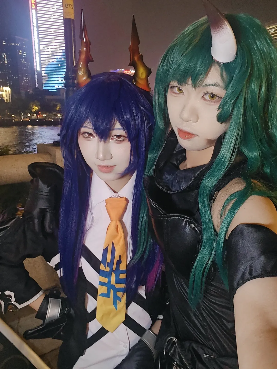 【星熊cos&陳暉潔cos】明日方舟龍門夜巡的互換之旅