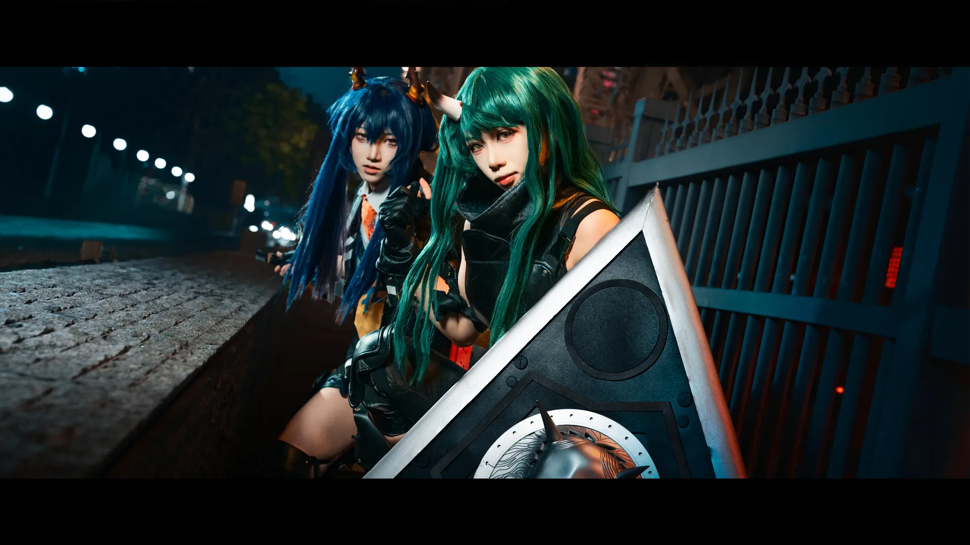 【陈晖洁&星熊cos】龙门近卫局的夜巡时刻 - 第 4 张