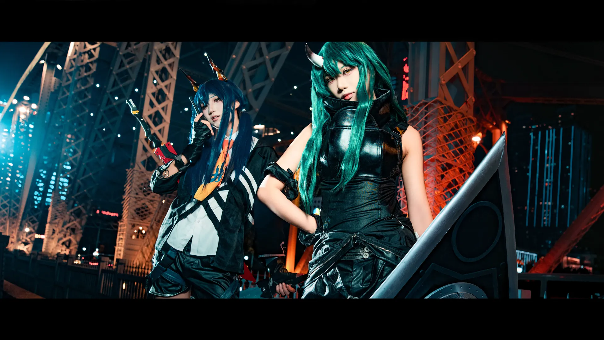 【陈晖洁&星熊cos】龙门近卫局的夜巡时刻 - 第 5 张
