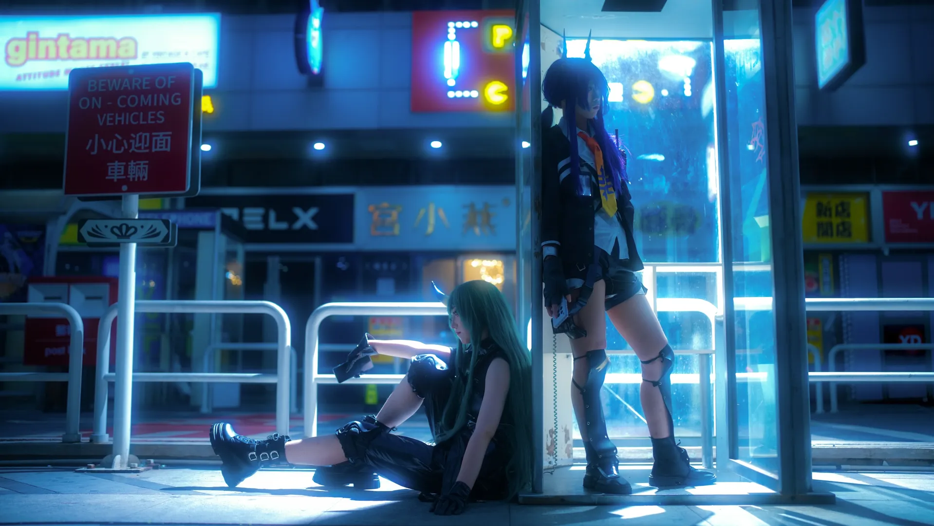 【明日方舟】拨不通的电话，陈晖洁与星熊的深夜街头 - 第 3 张