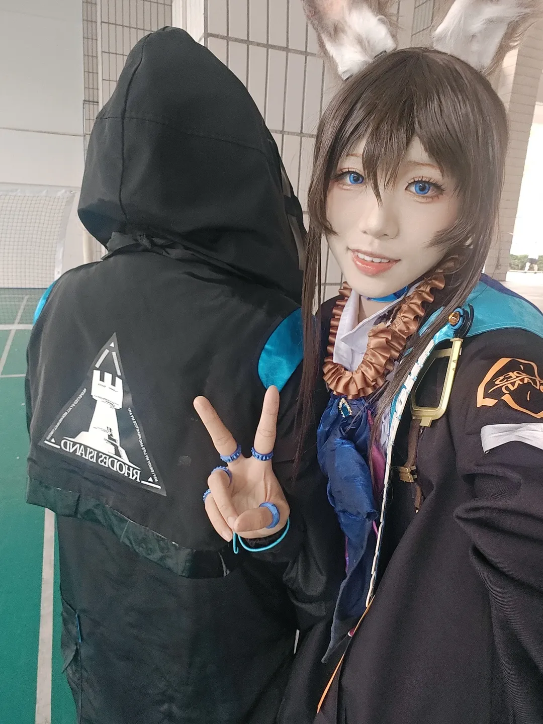 【阿米娅cos】记录手作领结、腿环与不露脸的博士 - 第 2 张