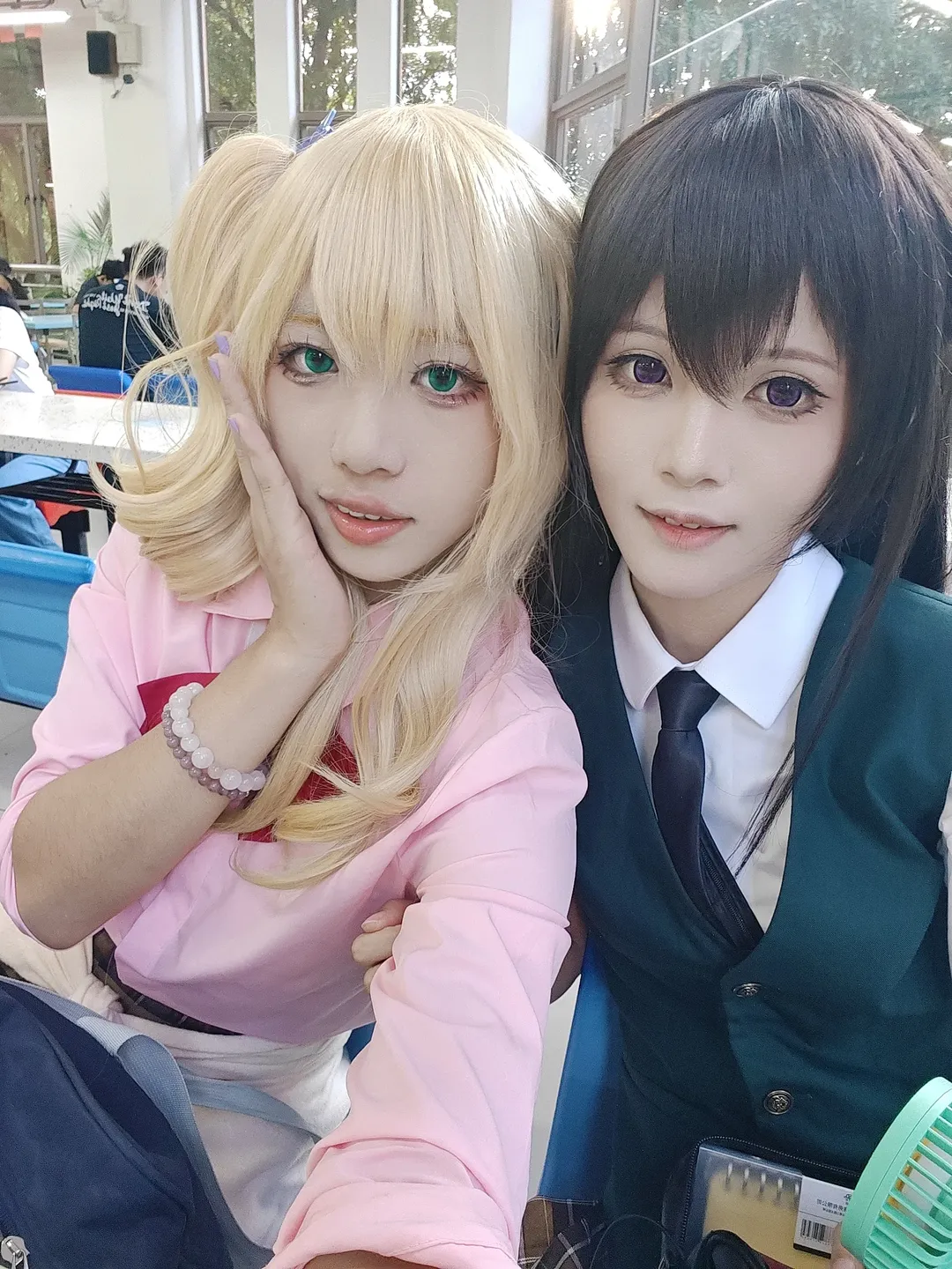 【藍原柚子與藍原芽衣cos】高溫下的柑橘味香氣約會日