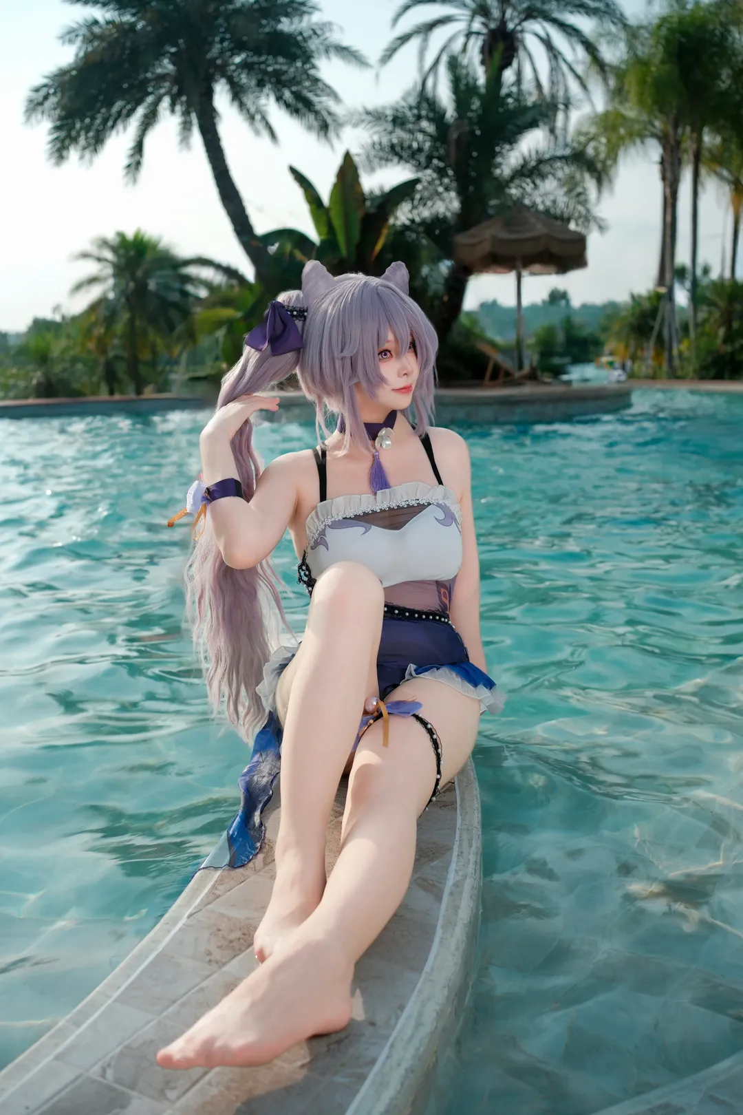 【刻晴cos】玉衡星的夏日水上乐章