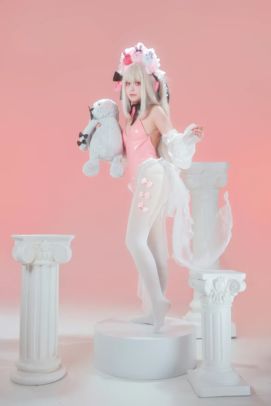 【哈尔福德cos】粉色系少女的轻盈回响，来自碧蓝航线的甜心