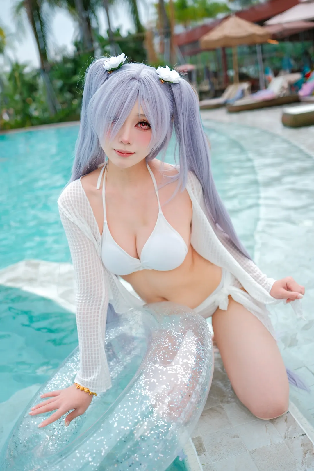 【灰姑娘cos】胜利女神，夏日泳装特别呈现 - 第 2 张