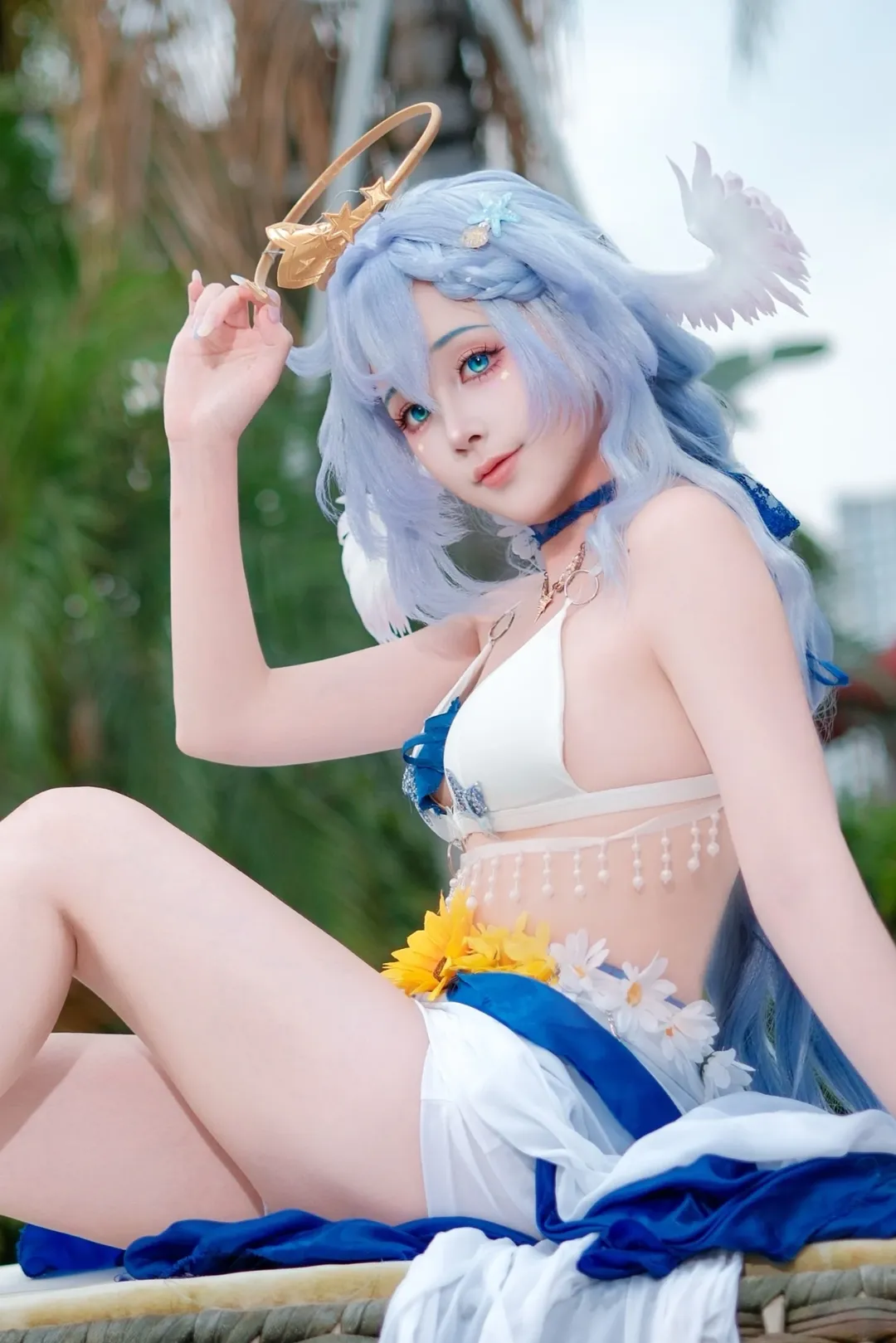 【知更鸟cos】星穹铁道泳装写真拍摄记录 - 第 1 张