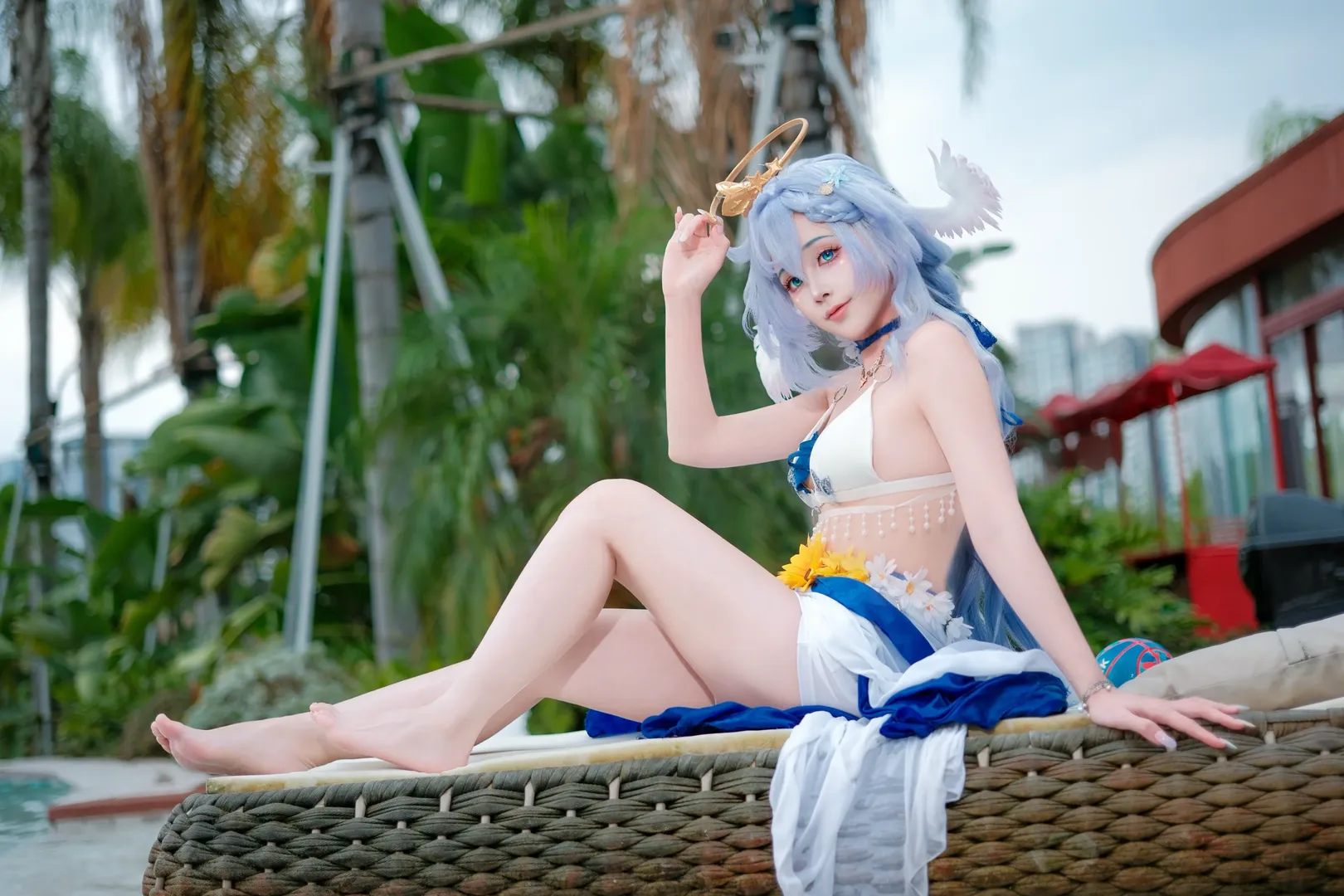【知更鸟cos】星穹铁道泳装写真拍摄记录 - 第 2 张
