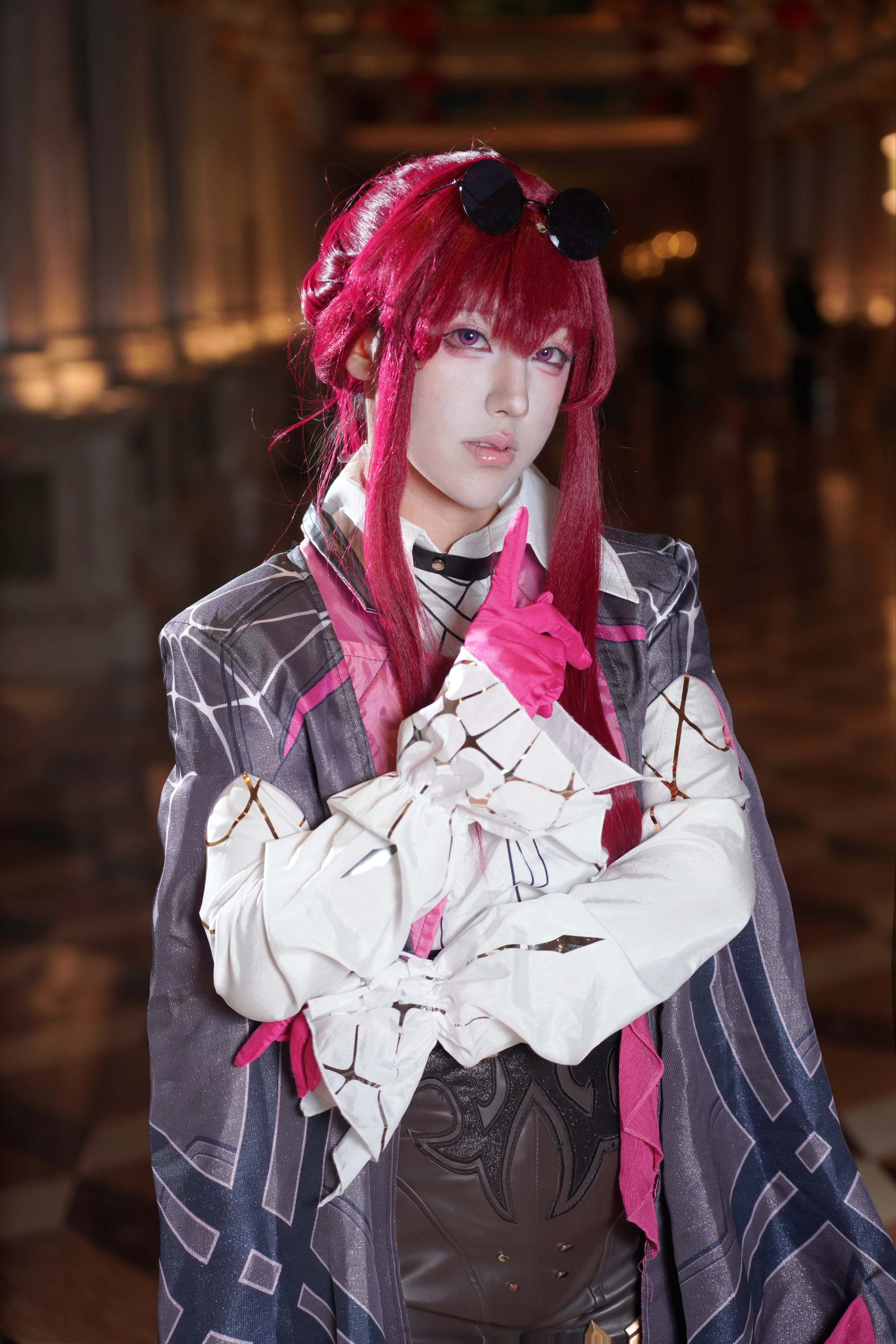 【卡芙卡cos】漫展返图，演绎星际猎手的华丽气场 - 第 1 张