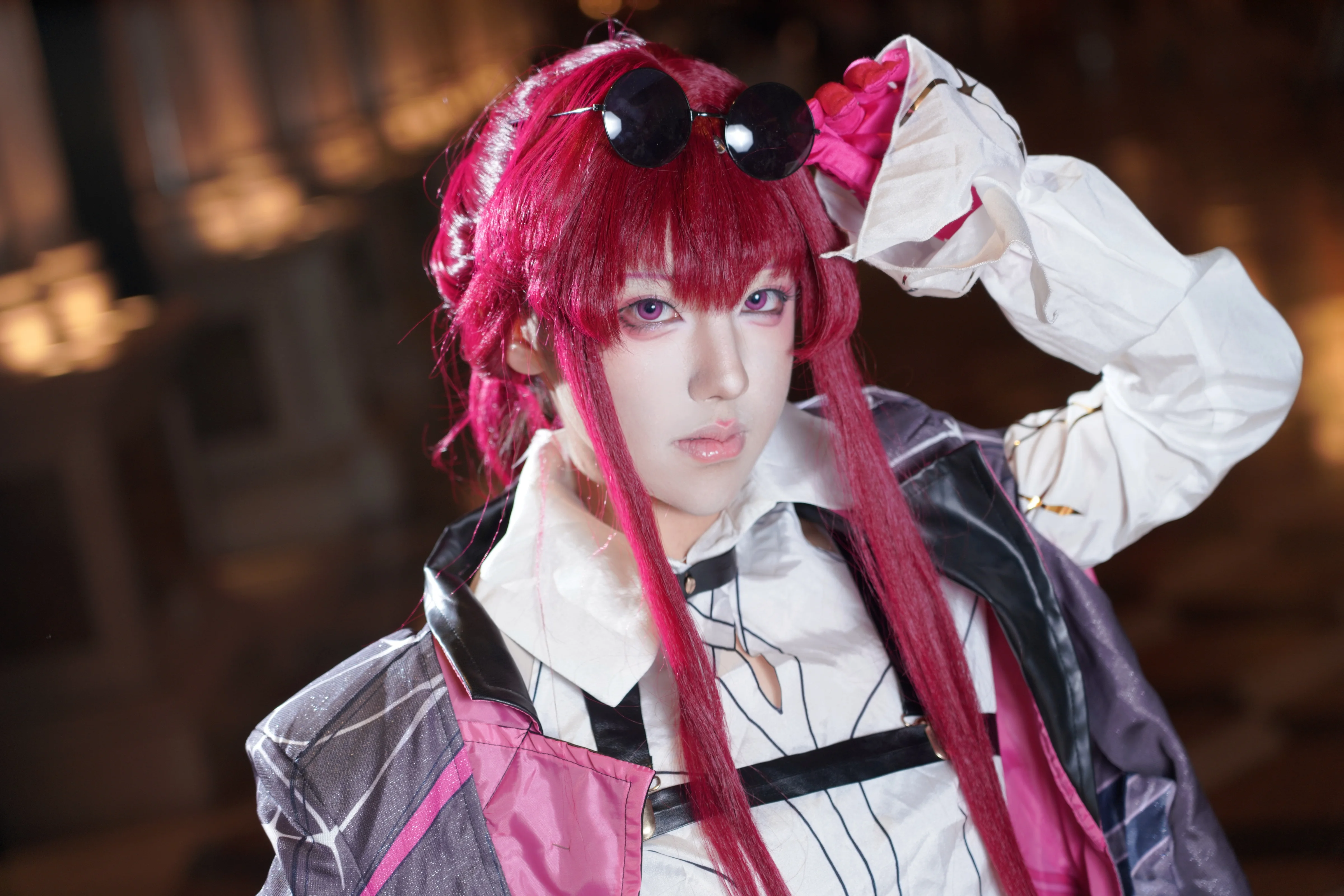 【卡芙卡cos】漫展返图，演绎星际猎手的华丽气场 - 第 4 张