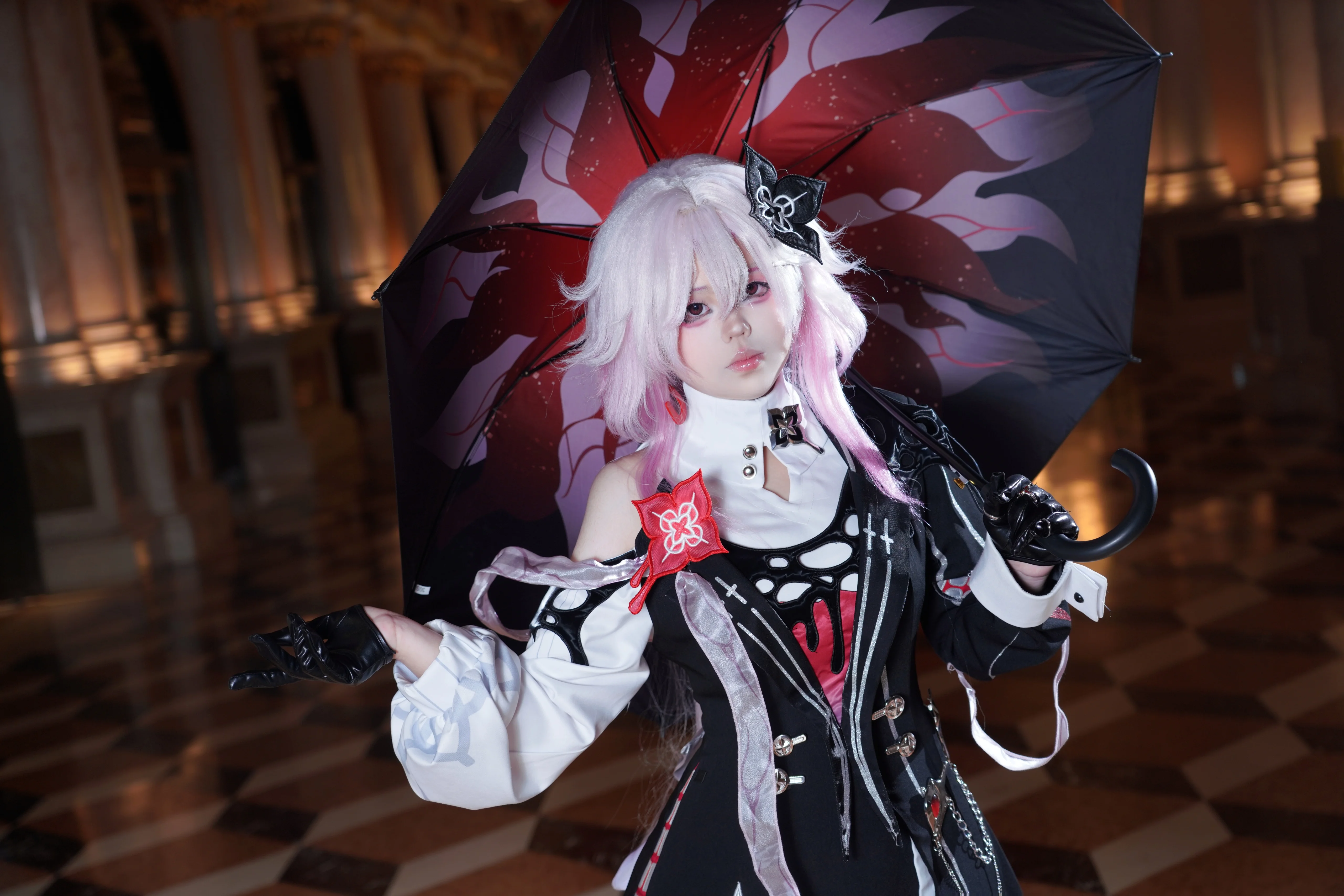 【长夜月cos】崩坏星穹铁道的角色走进欧式宫廷 - 第 2 张
