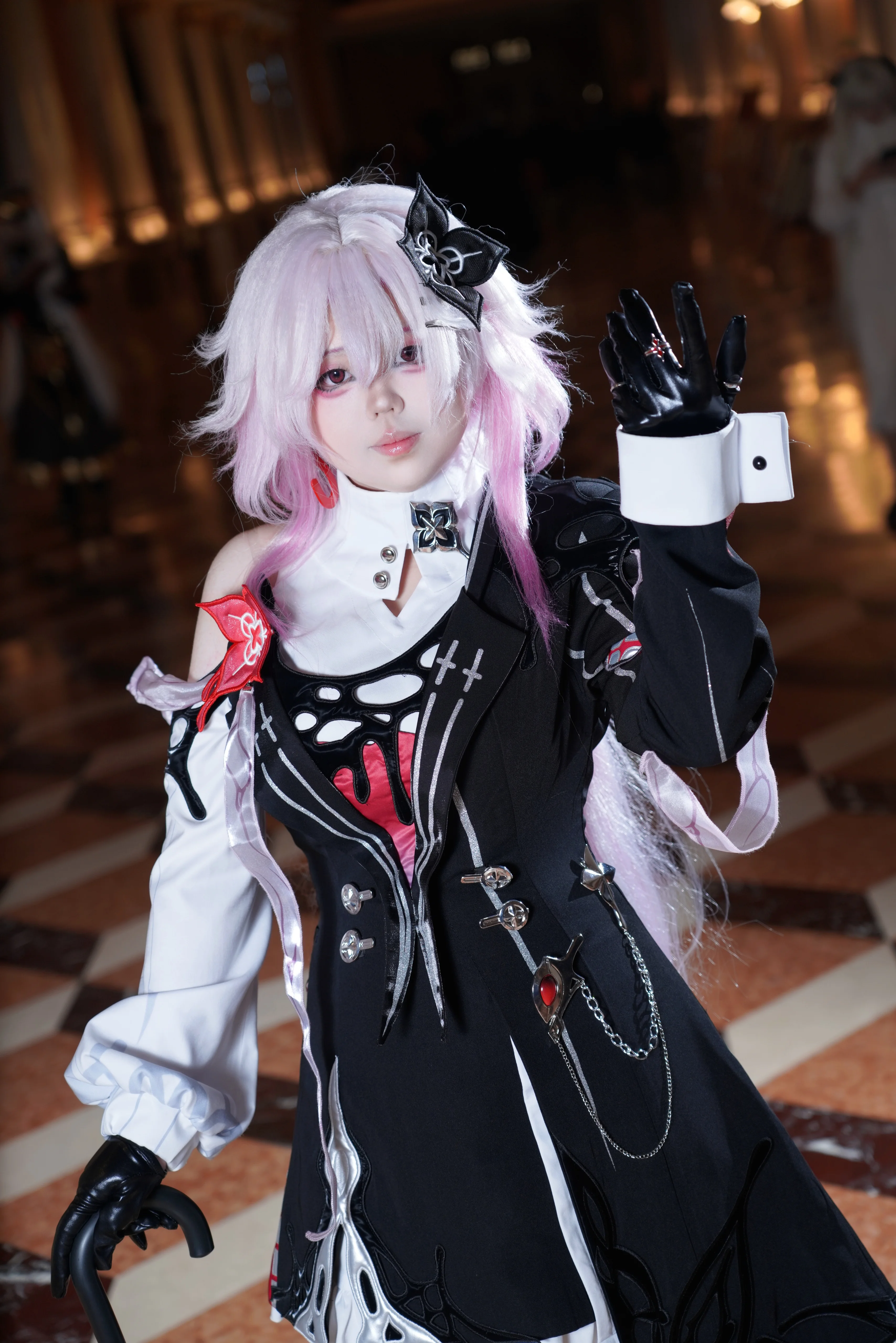 【长夜月cos】崩坏星穹铁道的角色走进欧式宫廷 - 第 3 张