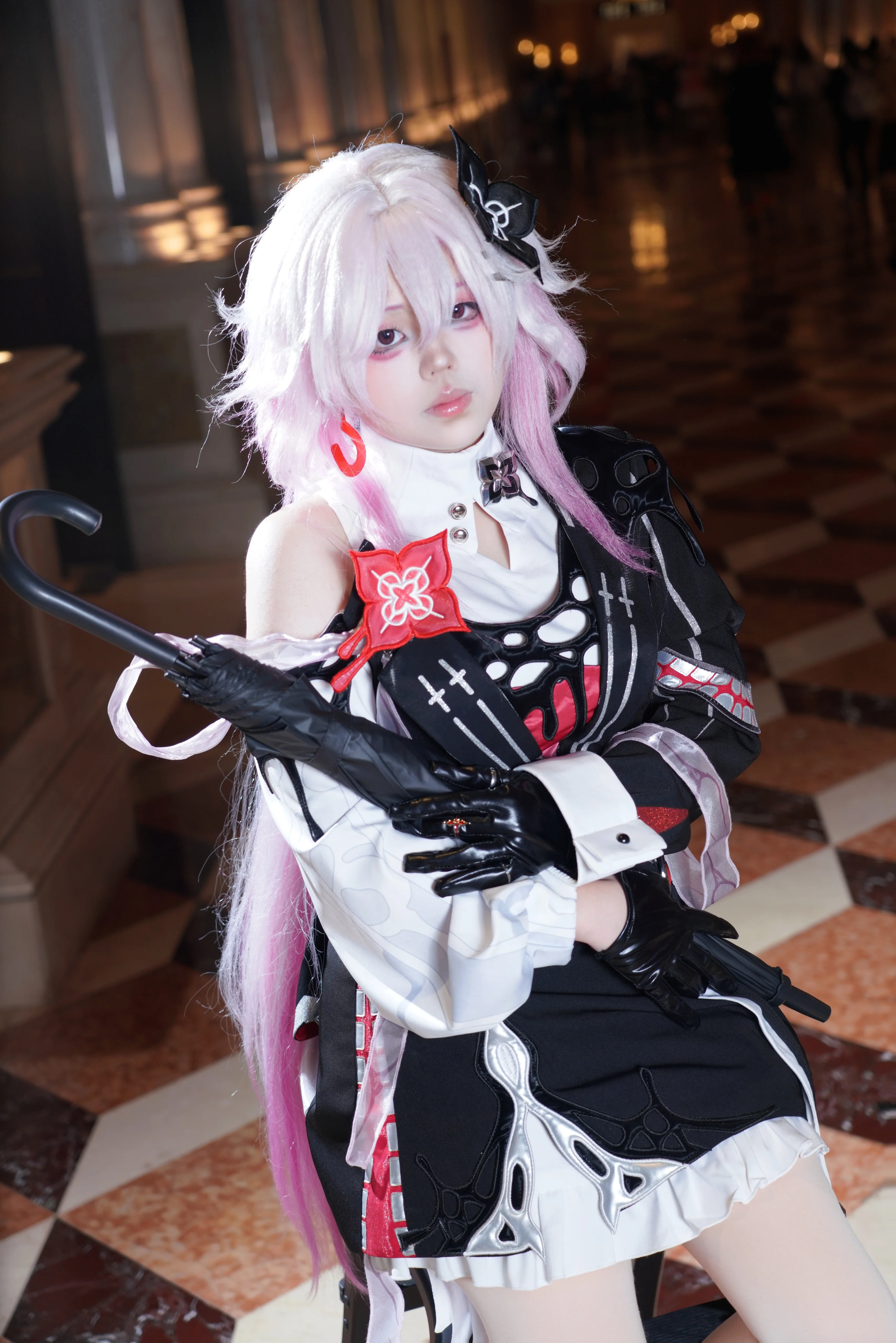 【长夜月cos】崩坏星穹铁道的角色走进欧式宫廷 - 第 6 张