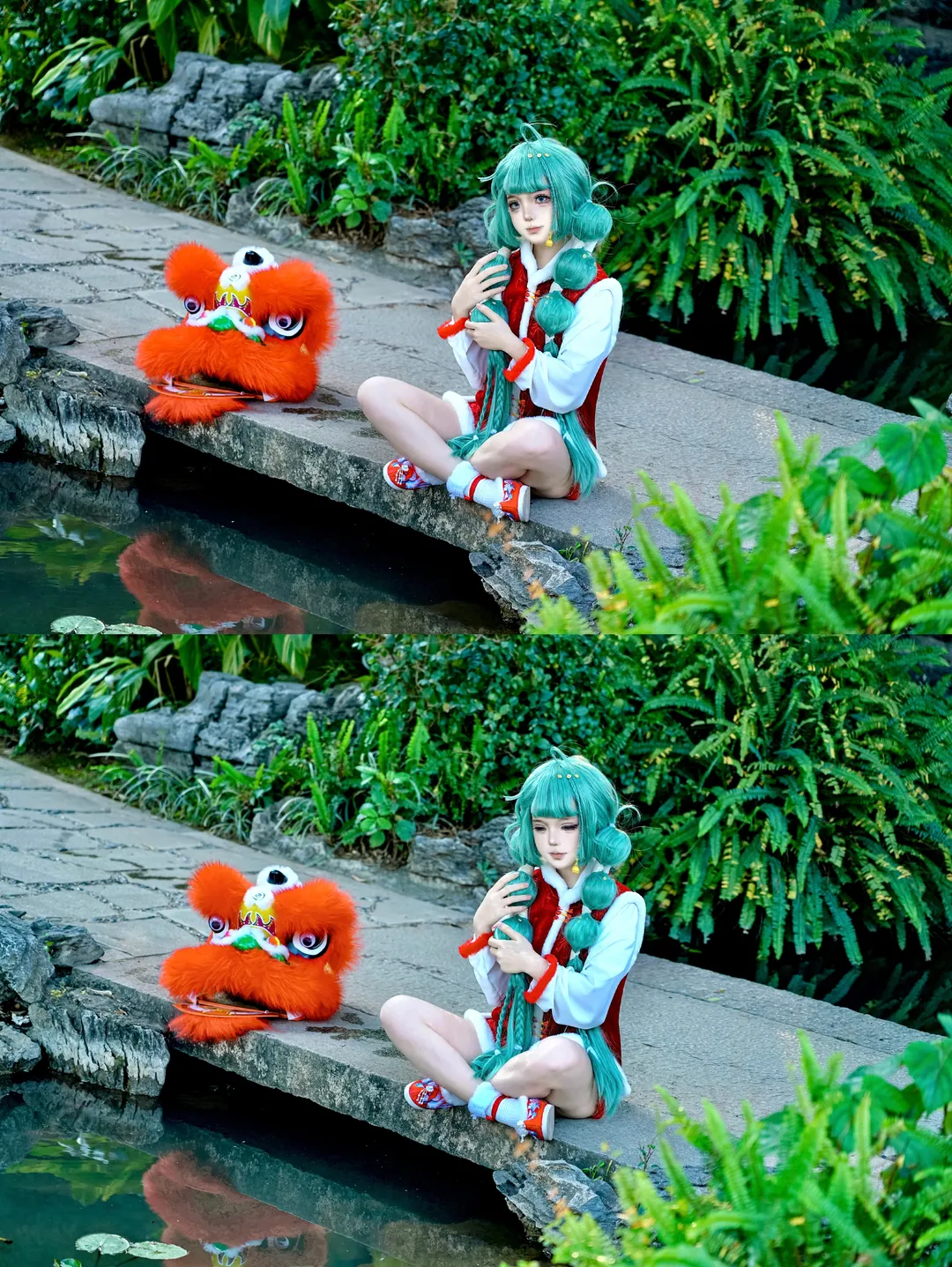 【初音未来cos】新春舞狮马年鸿运来 - 第 10 张