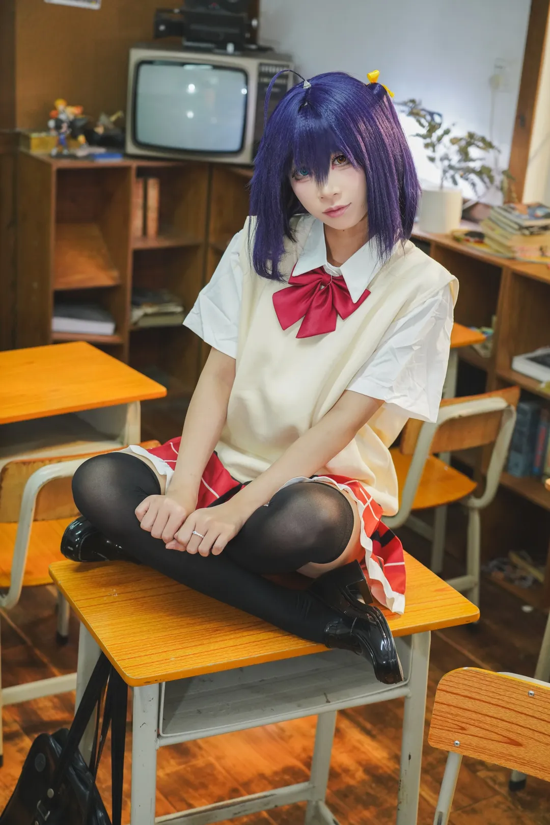 【六花cos】中二病也要谈恋爱，七夕的教室日常