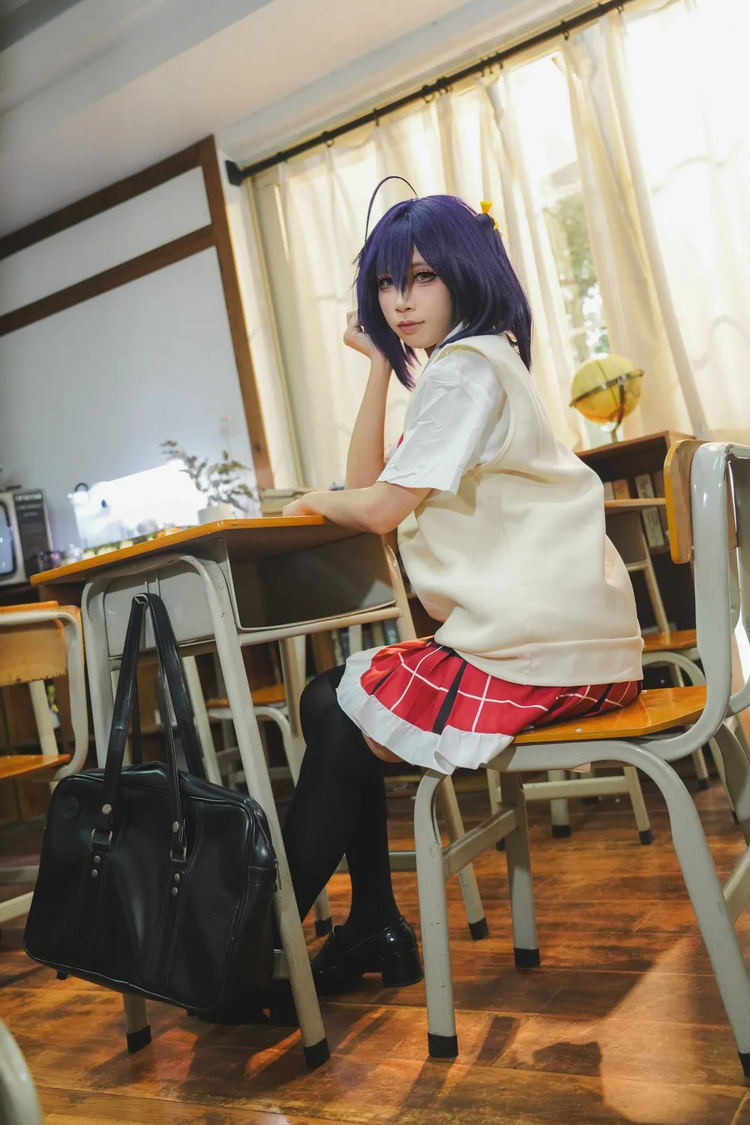 【六花cos】中二病也要谈恋爱，七夕的教室日常 - 第 8 张