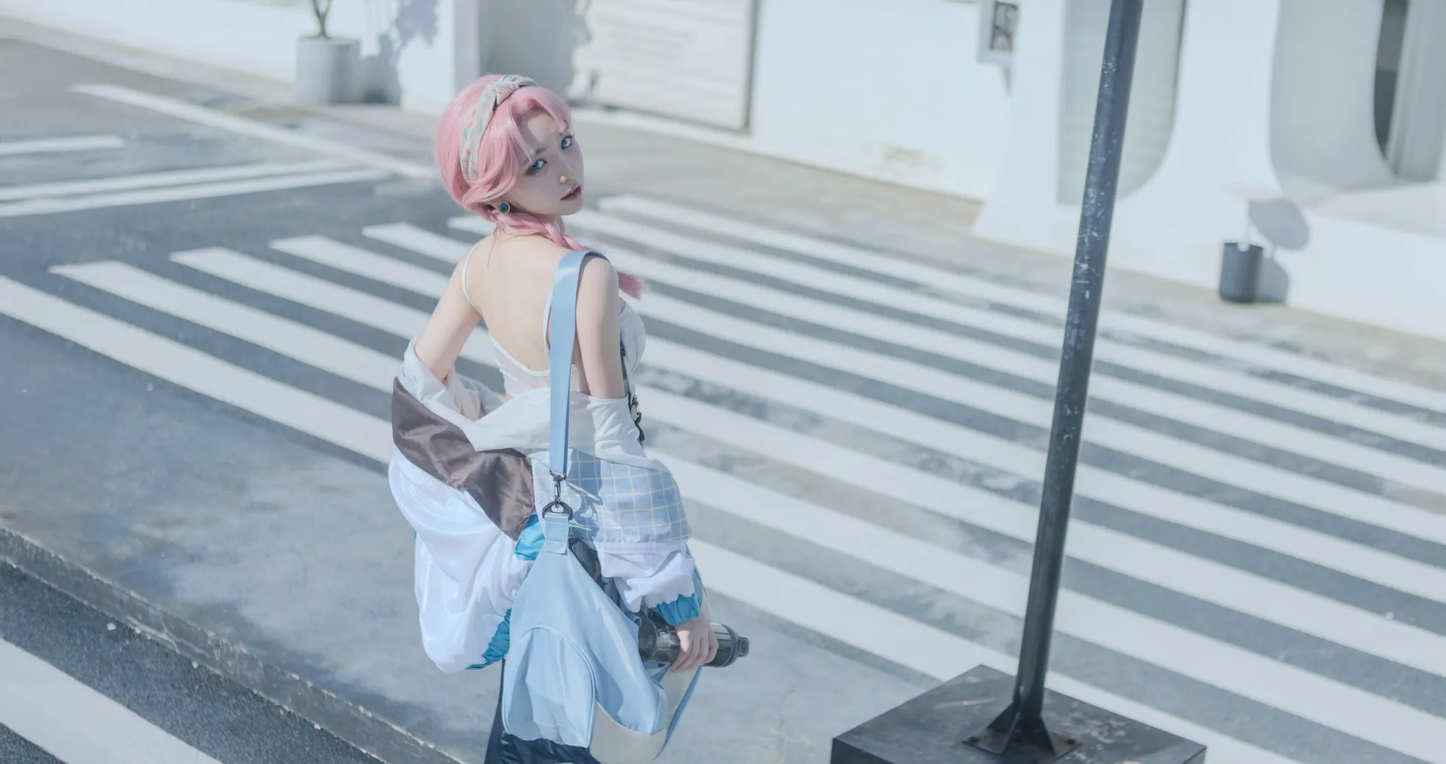 【蓝毒cos】明日方舟浅滩律动运动风拍摄记录 - 第 13 张