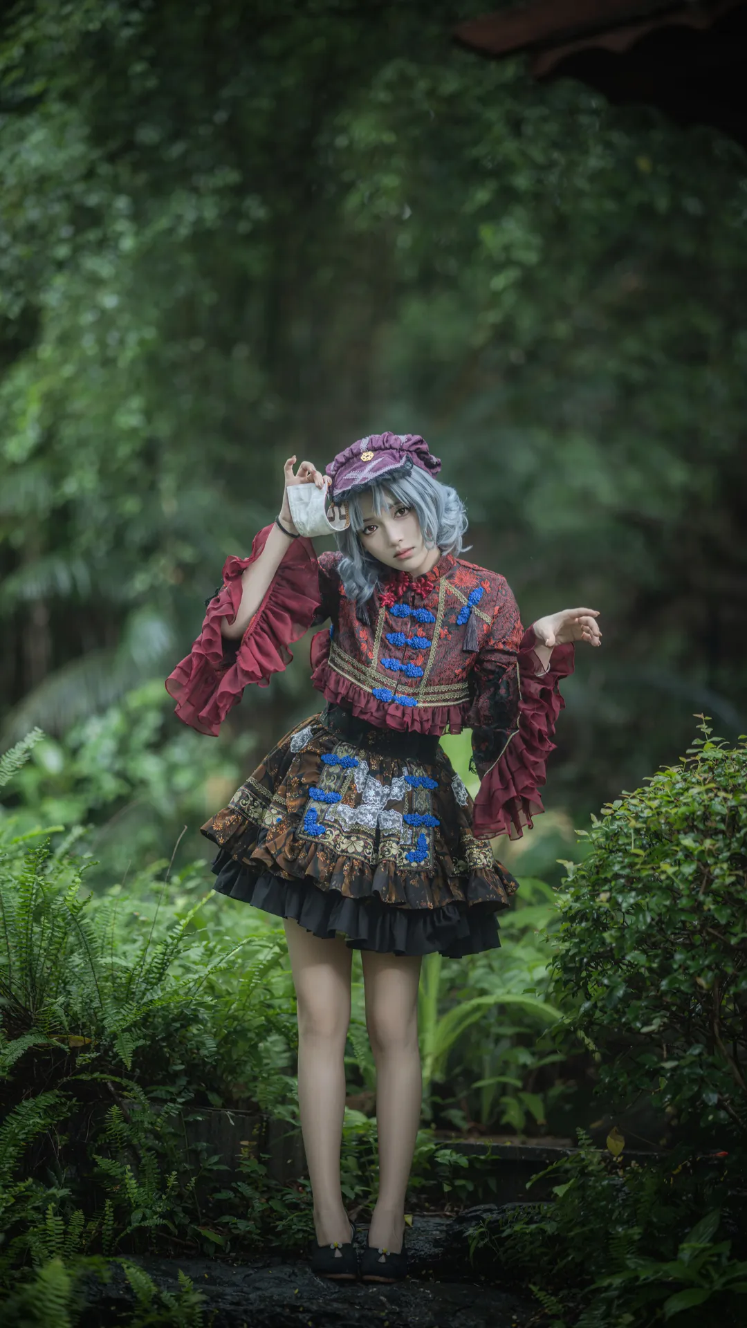 【宫古芳香cos】东方Project的僵尸少女漫步幽林