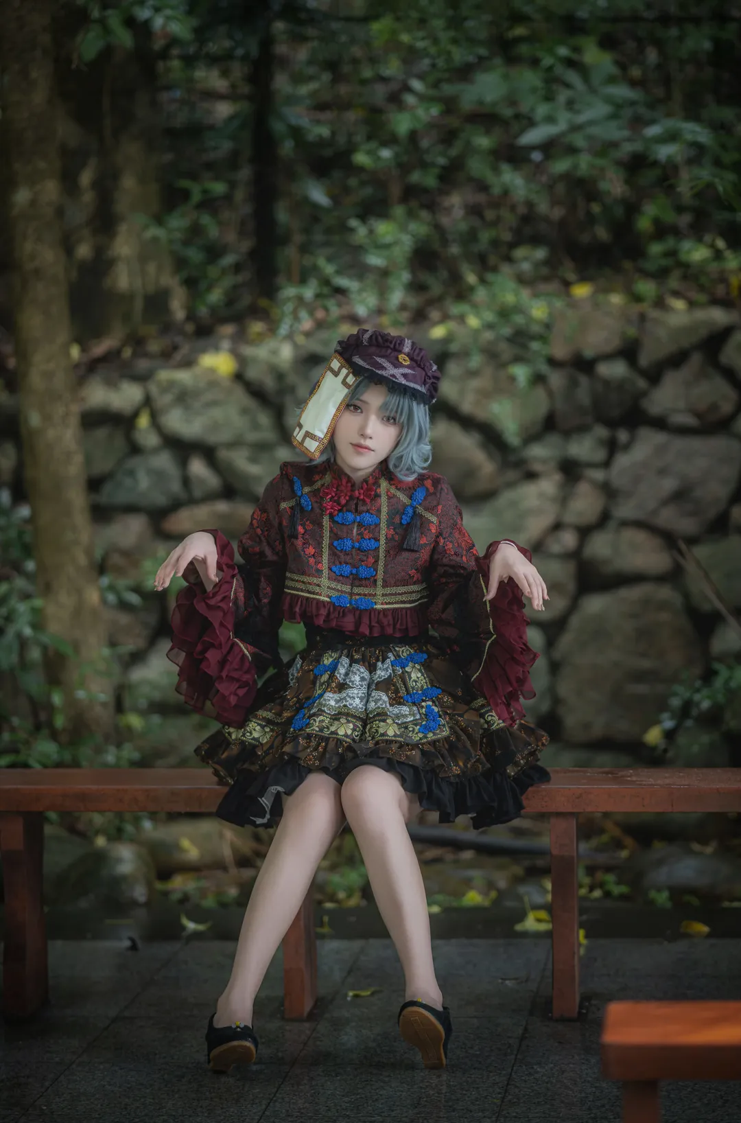 【宫古芳香cos】东方Project的僵尸少女漫步幽林 - 第 3 张