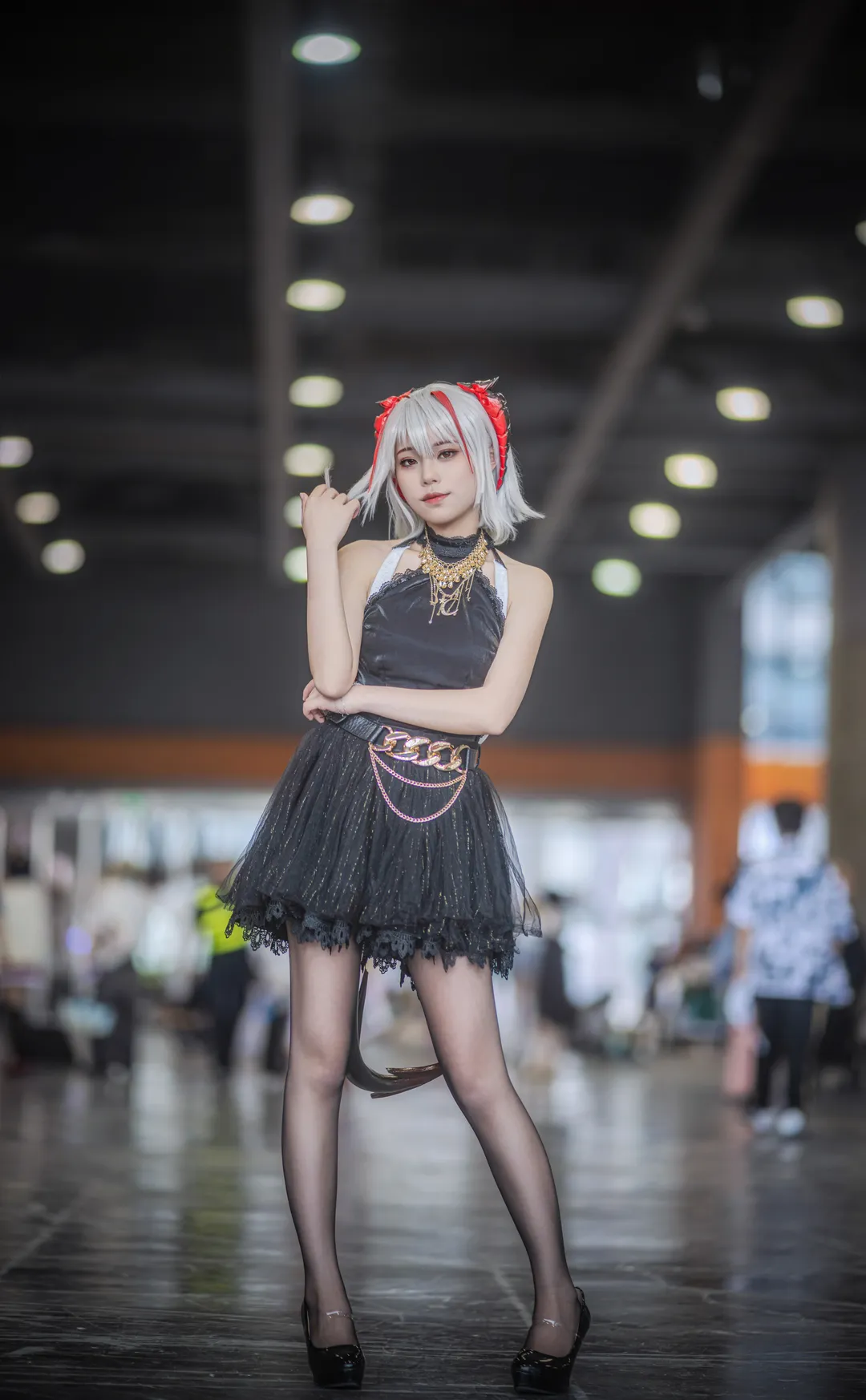 【明日方舟Wcos】黑色禮服款場照，漫展現場原片分享 - 第 5 張