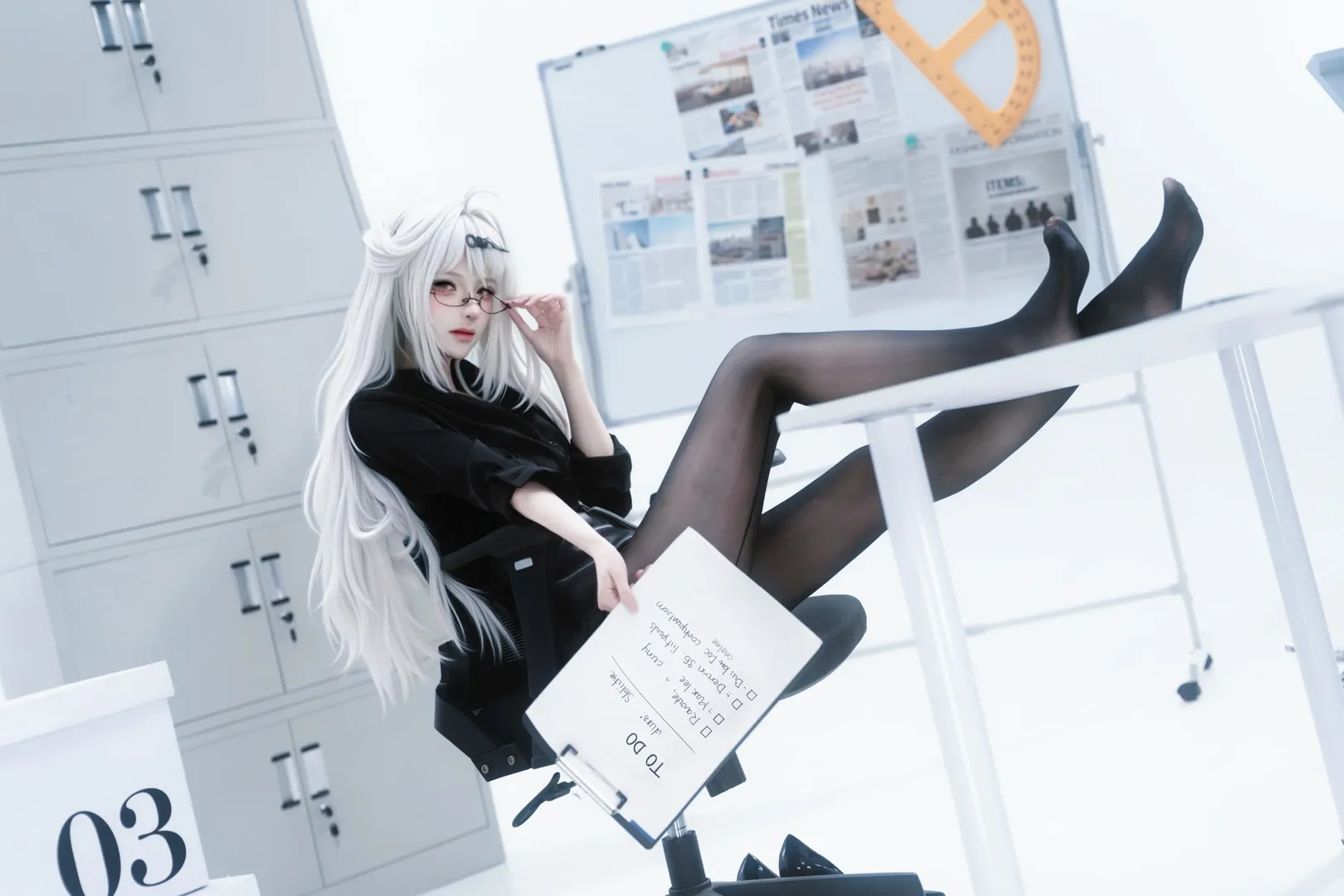 [Yixuan Cosplay] Zenless Zone Zero OL Headcanon: Office Hours Have Begun - Image 2