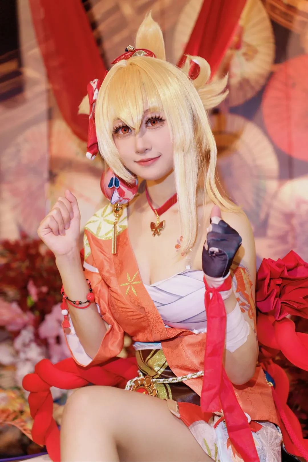 【宵宫cos】花见坂的烟火，夏日祭的完美复刻 - 第 2 张